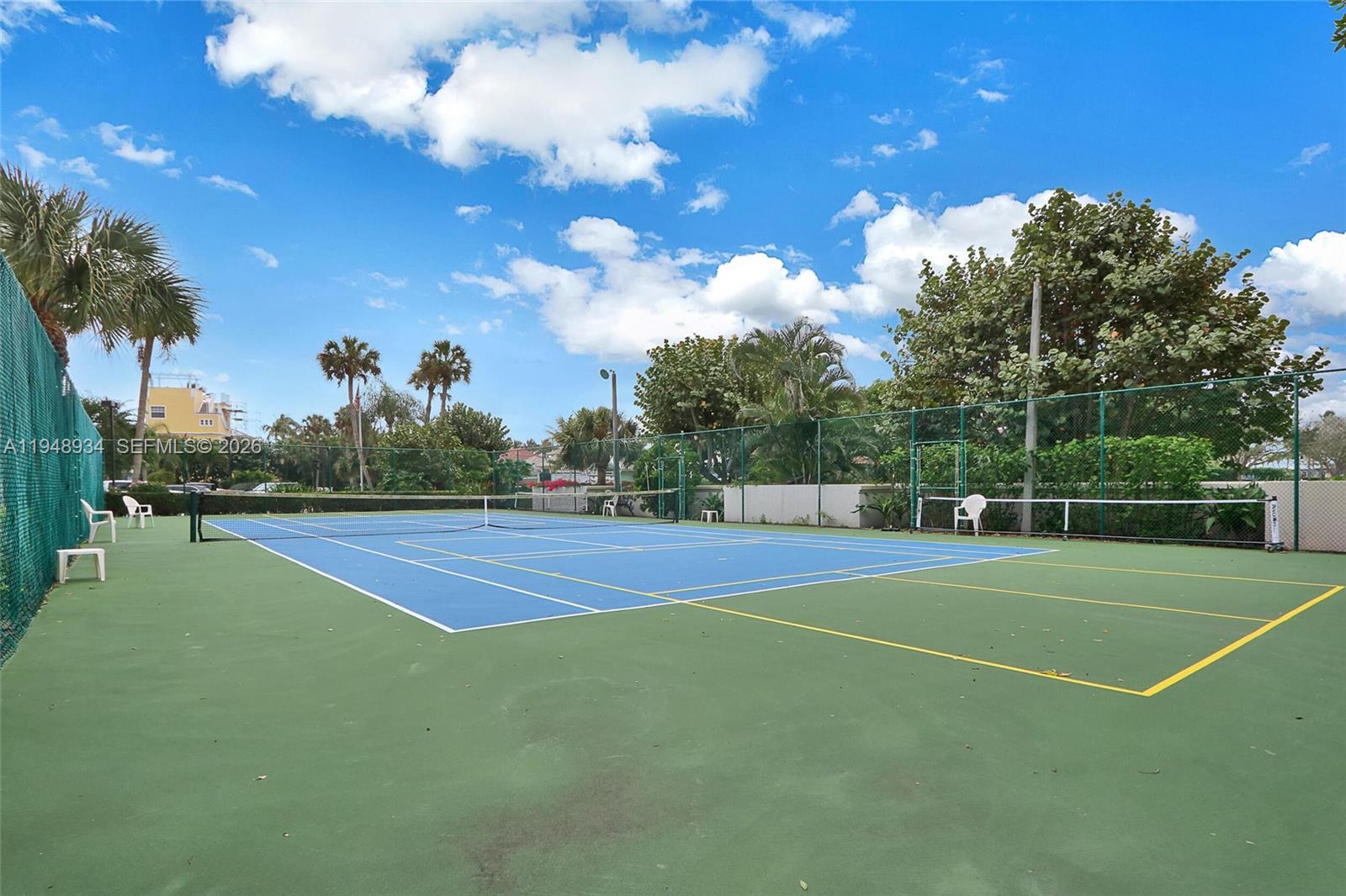 1660 Florida A1A, Unit 222 Jupiter, FL 33477 - Photo 32 of 34 a view of an outdoor space and tennis court