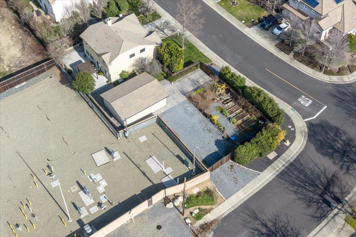 4056 Aitken Dairy Road Rocklin, CA 95677 - Photo 53 of 59 an aerial view of a house with a garden