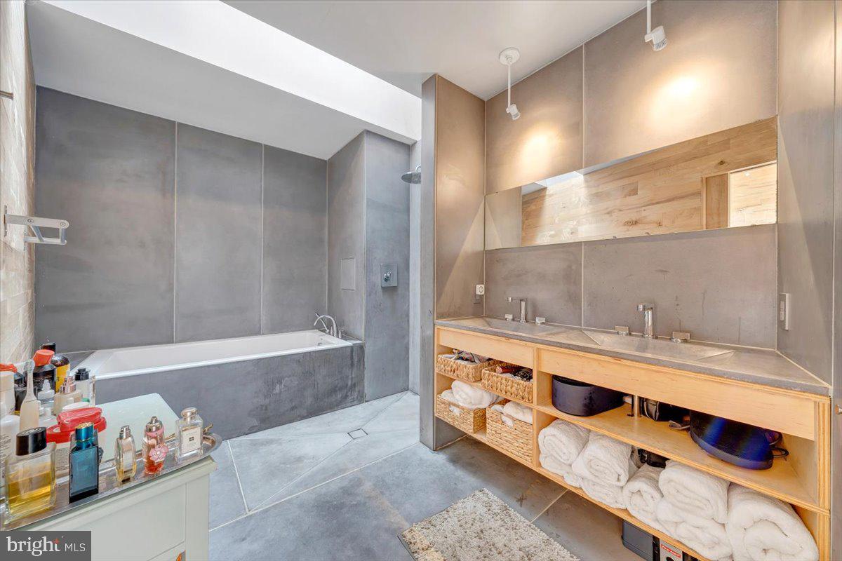 722 Foley Ridge Road Stuart, VA 24171 - Photo 17 of 67 Sleek modern bathroom oasis.