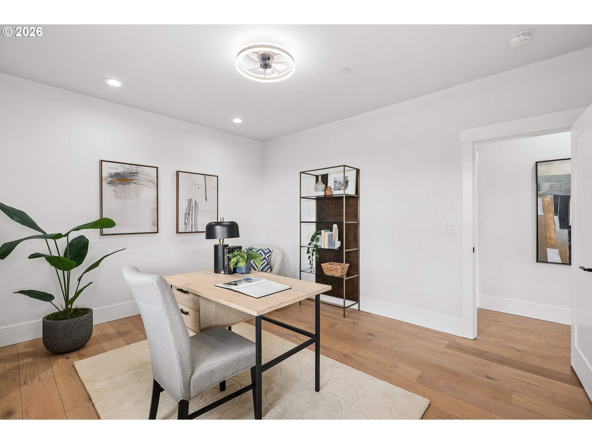 1757 North Columbia Ridge Way Washougal, WA 98671 - Photo 31 of 48 a view of a dining room with furniture and wooden floor