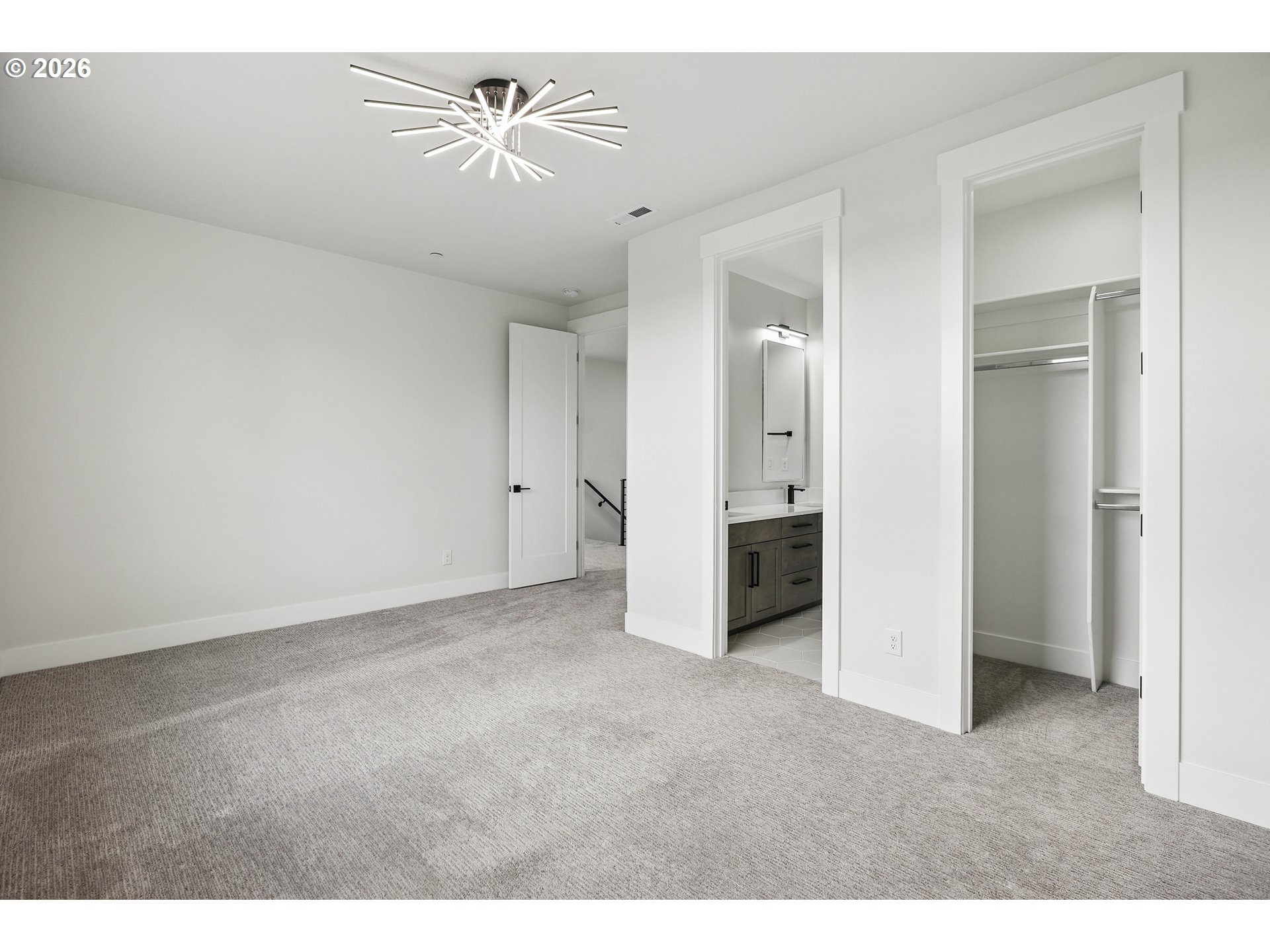 1757 North Columbia Ridge Way Washougal, WA 98671 - Photo 35 of 48 a view of an empty room and a ceiling fan
