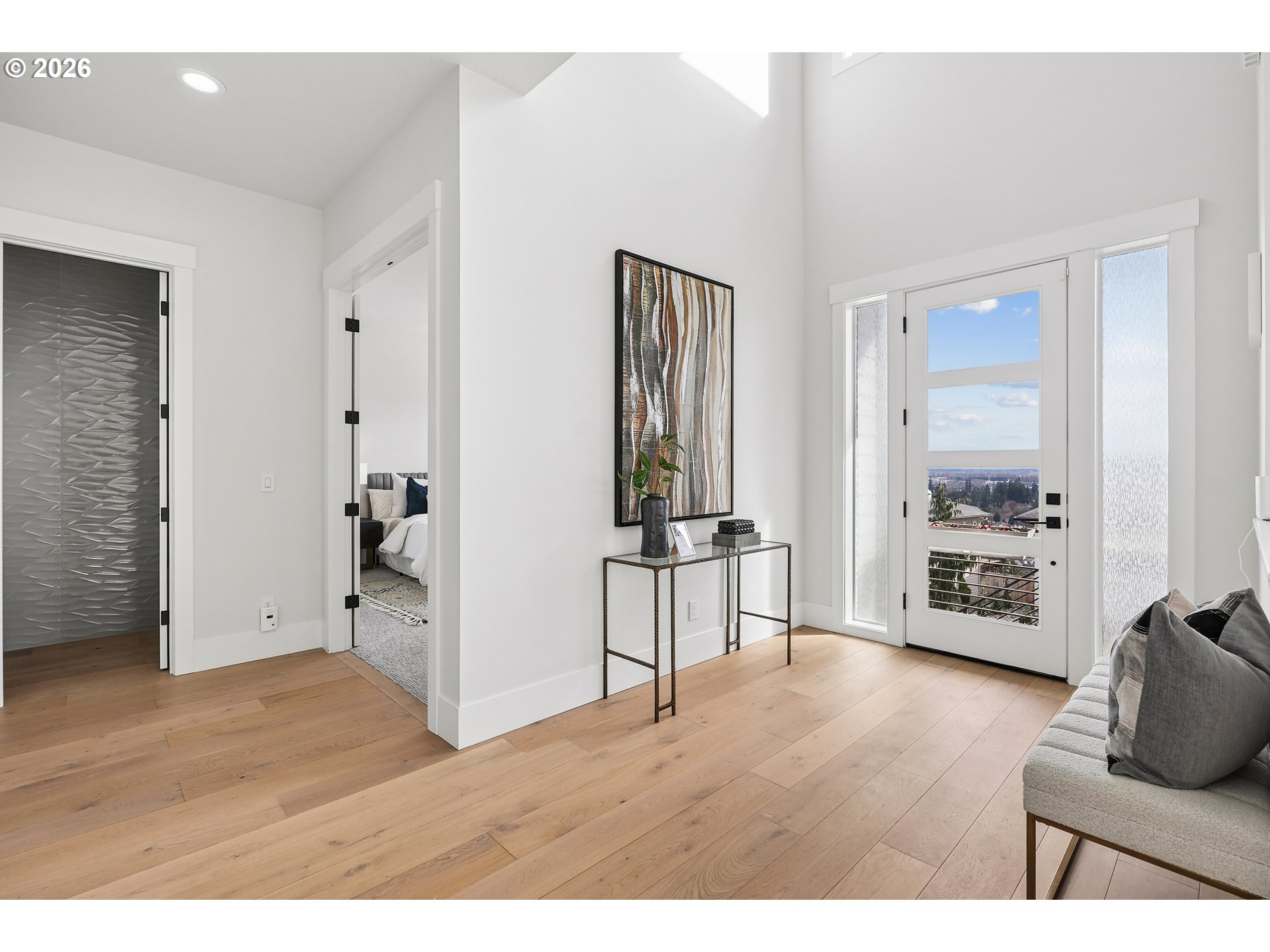 1757 North Columbia Ridge Way Washougal, WA 98671 - Photo 5 of 48 a living room with furniture and a wooden floor