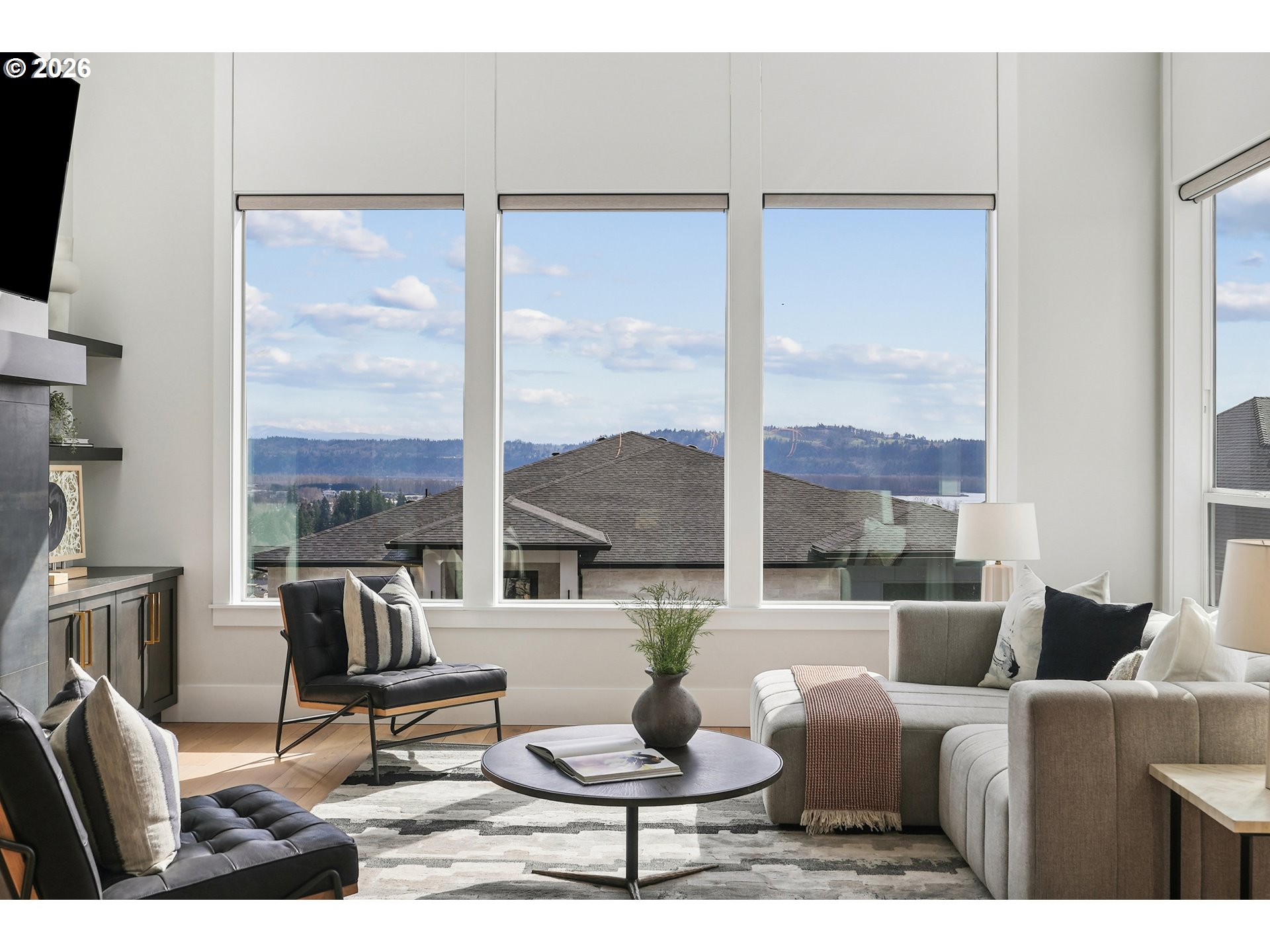 1757 North Columbia Ridge Way Washougal, WA 98671 - Photo 7 of 48 a living room with furniture and a large window