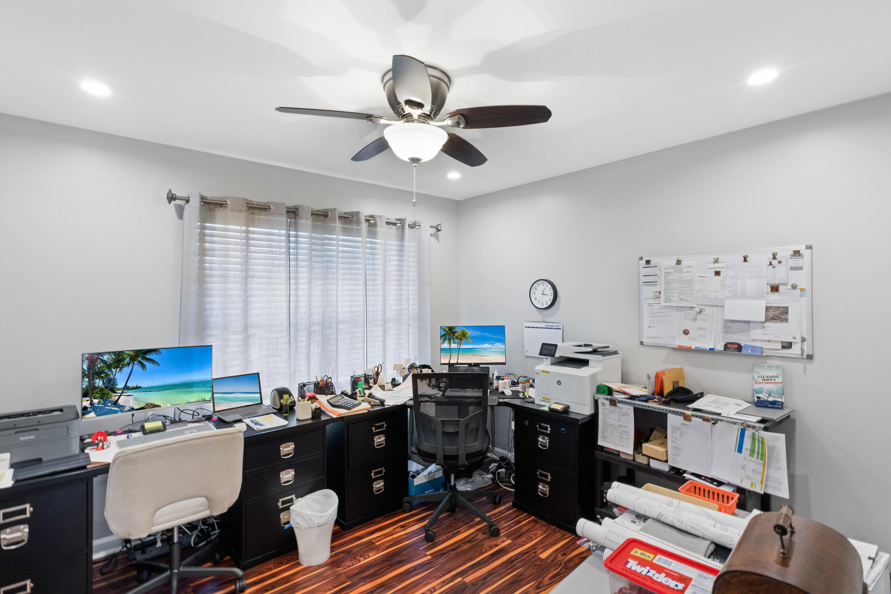 861 Mack Bayou Road Miramar Beach, FL 32550 - Photo 15 of 47 a view of a workspace with furniture and a window