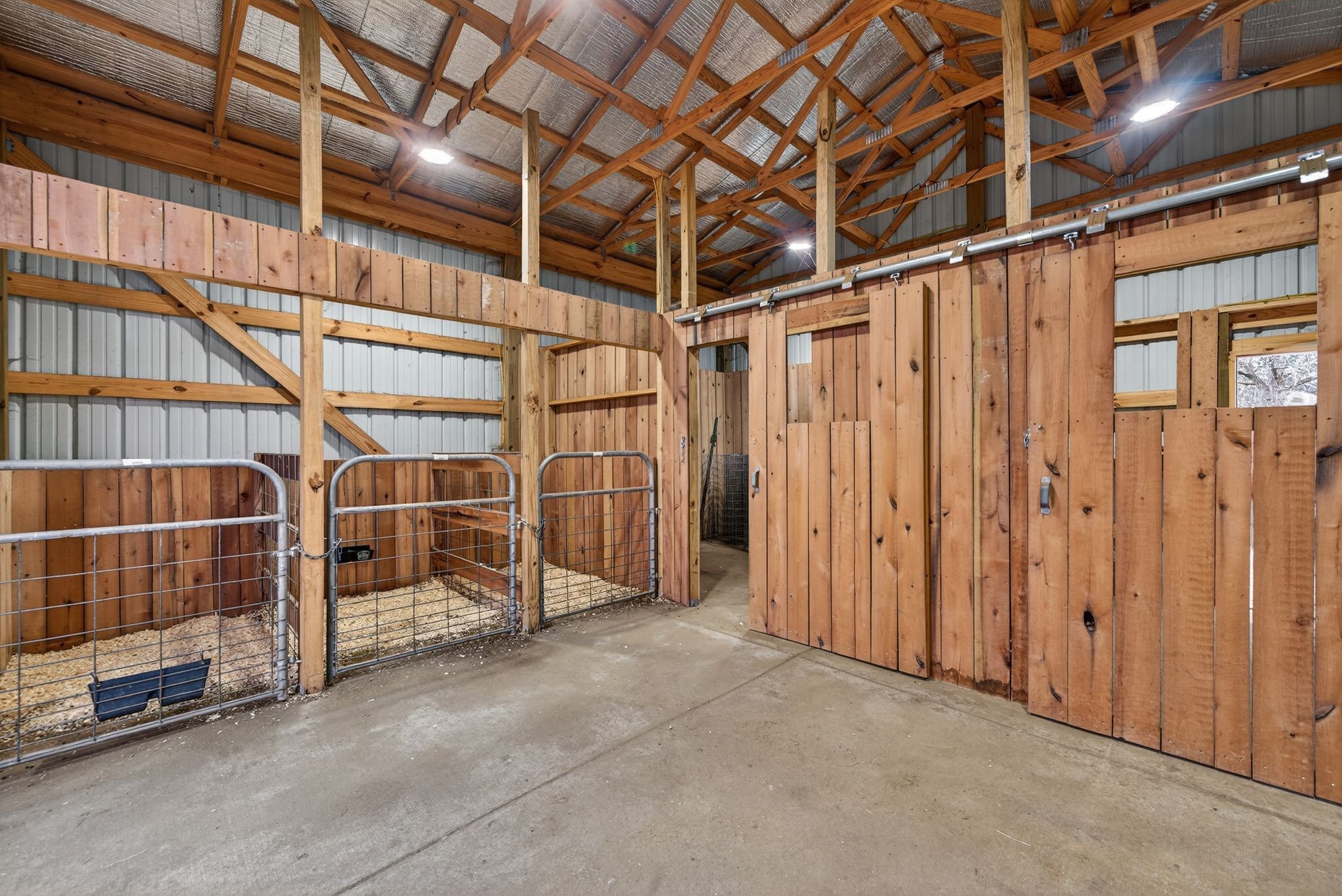 3834 Holly Grove Road Lascassas, TN 37085 - Photo 36 of 60 a view of an empty room with wooden walls