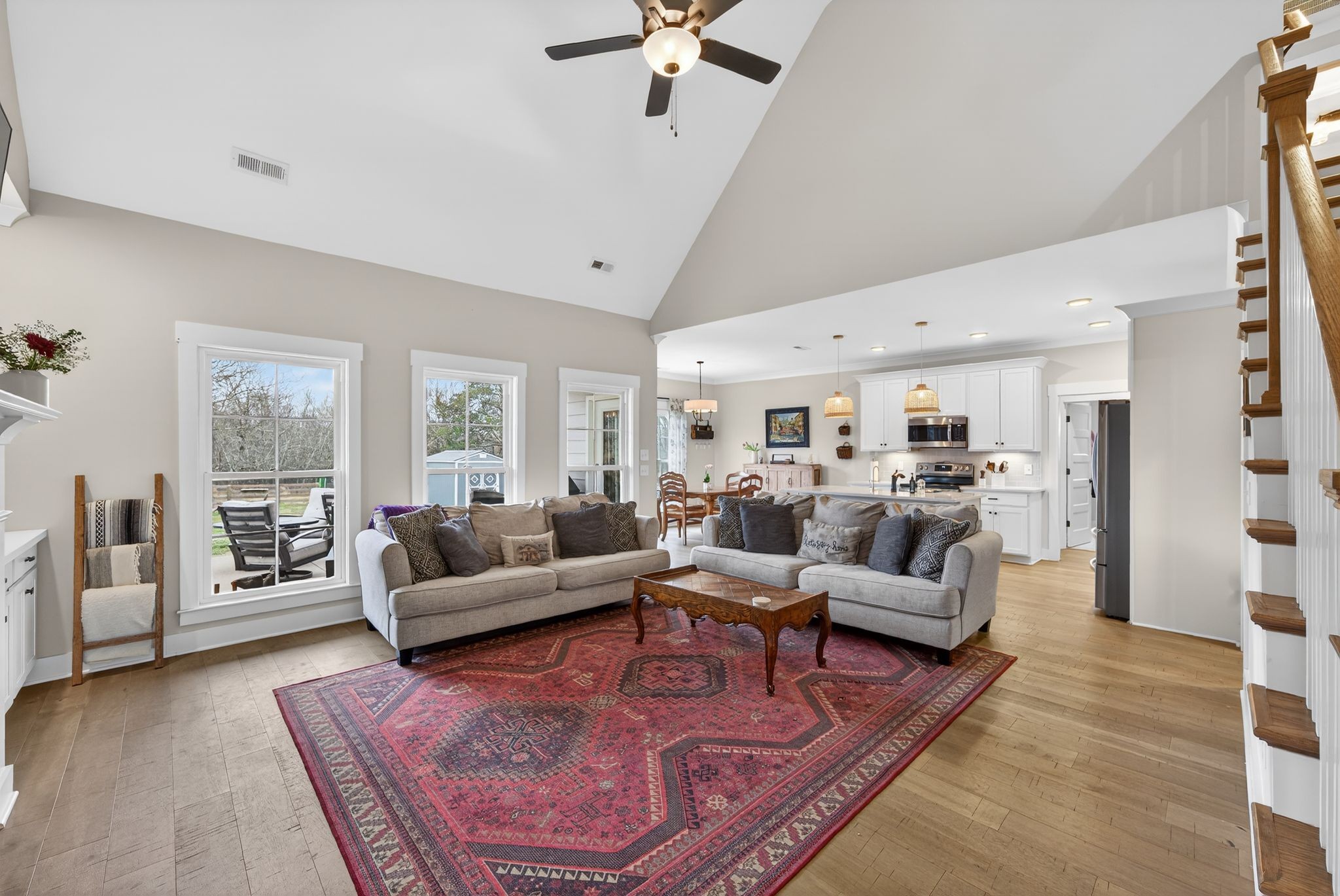 3834 Holly Grove Road Lascassas, TN 37085 - Photo 5 of 60 a living room with furniture and a large window
