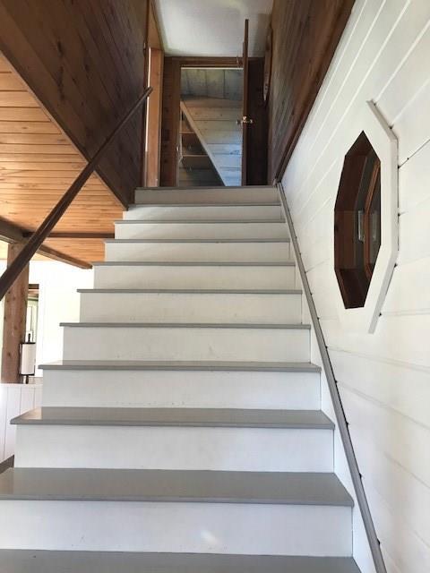 120 Water Street Castine, ME 04421 - Photo 17 of 31 Front stair case leading to hallway...