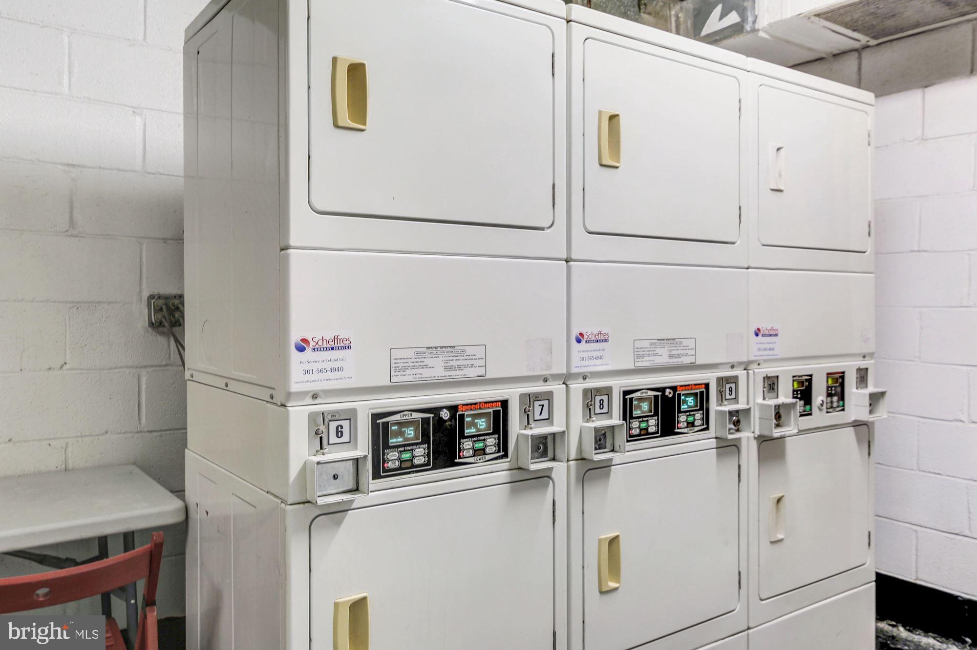 522 21st Street Northwest, Unit 903 Washington, DC 20037 - Photo 18 of 20 a utility room with dryer and washer