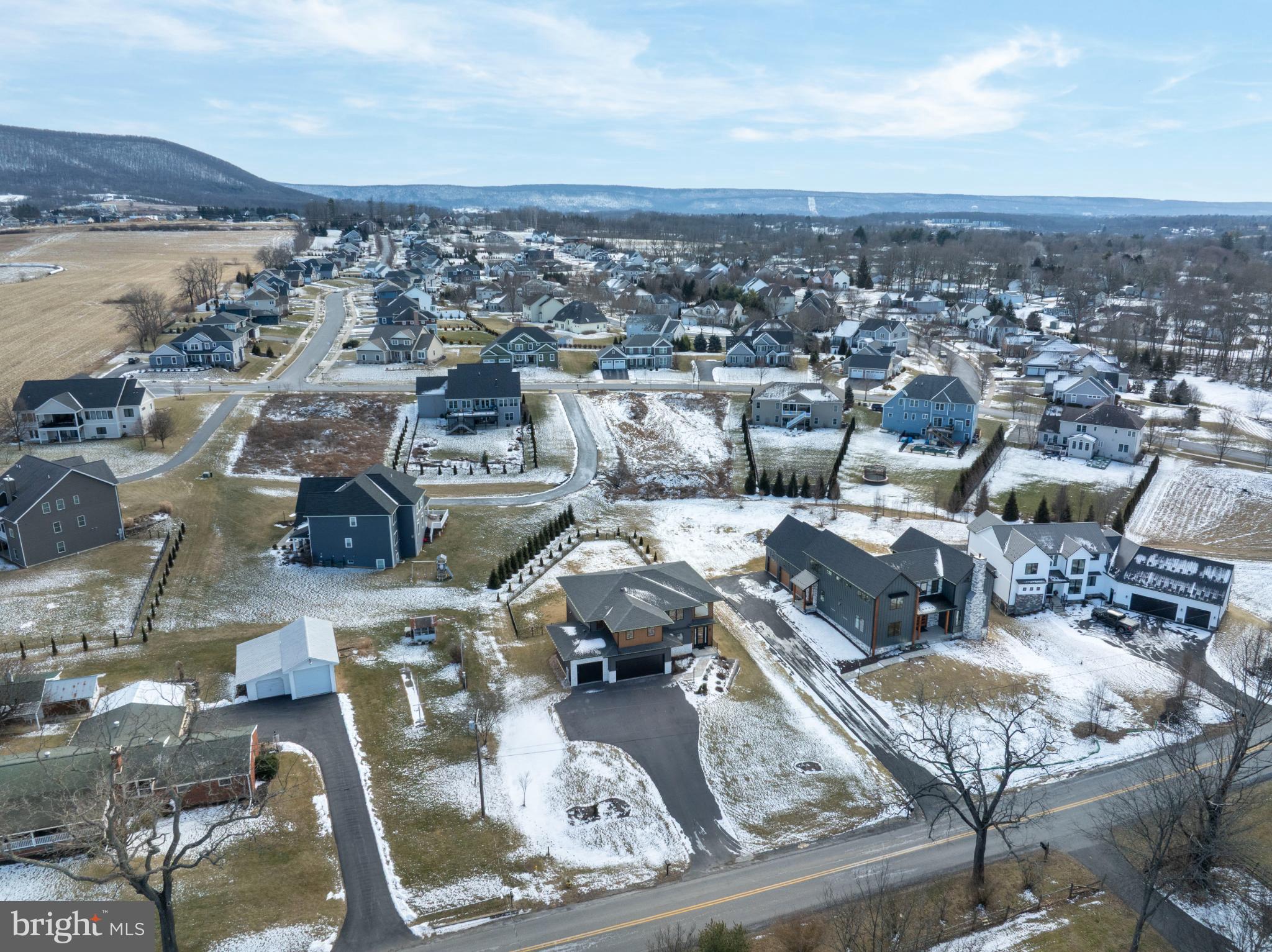 390 Trout Road State College, PA 16801 - Photo 78 of 93 Charming winter view of a quaint neighborhood.