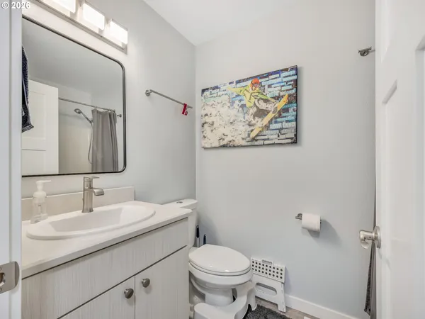 a bedroom with bed and window