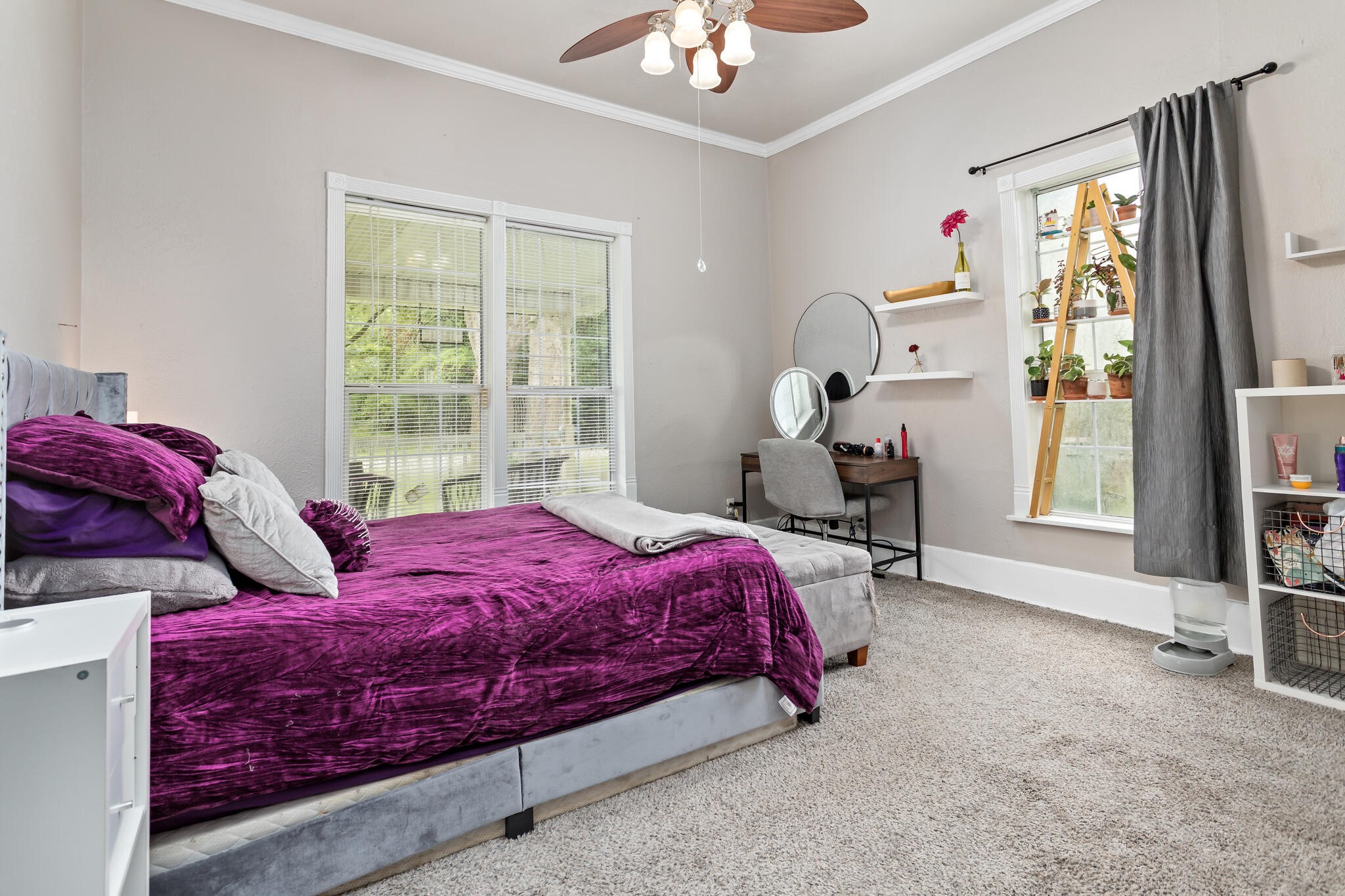 7230 Bythewood Road Beaumont, TX 77713 - Photo 19 of 35 a bedroom with a bed and a window