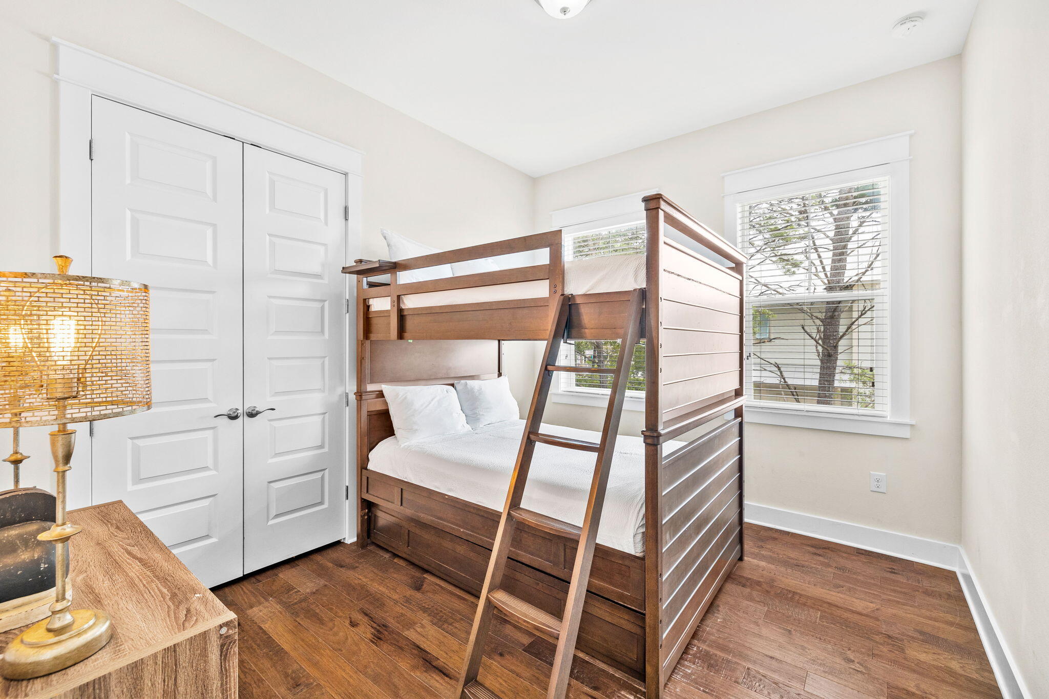 34 Pine Lands Loop Inlet Beach, Unit B Inlet Beach, FL 32461 - Photo 14 of 33 a bedroom with a bed and a window