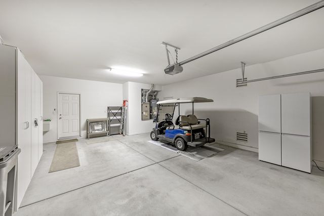 a room with storage and utility