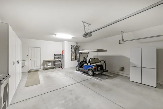 a room with storage and utility