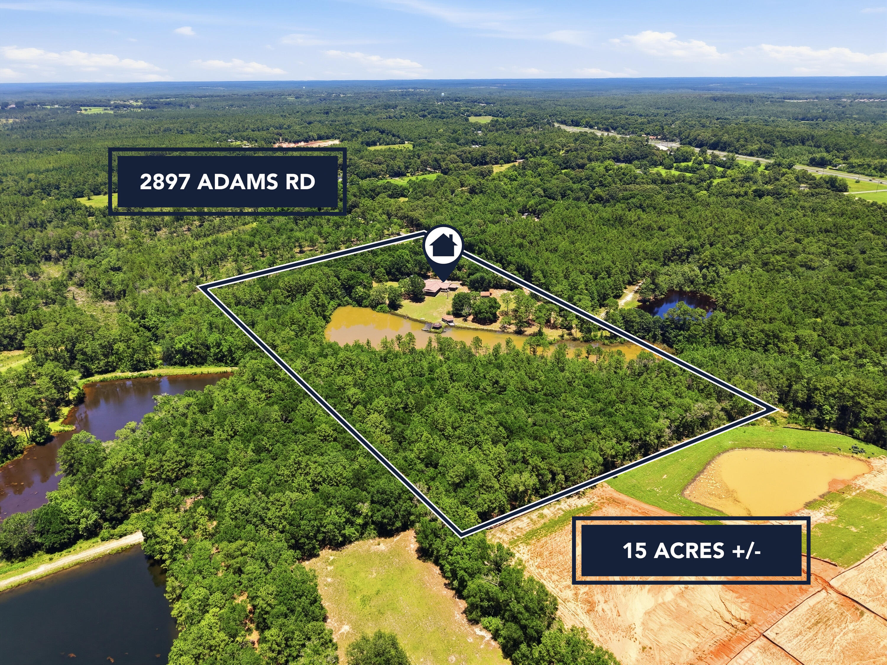 2897 Adams Road Crestview, FL 32536 - Photo 5 of 101 2897 adams rd drone-6