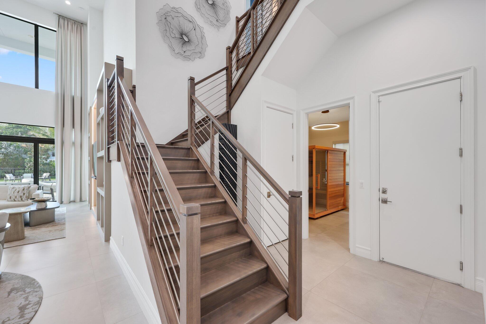17432 Ponte Chiasso Drive Boca Raton, FL 33496 - Photo 71 of 117 a view of entryway and hall with wooden floor