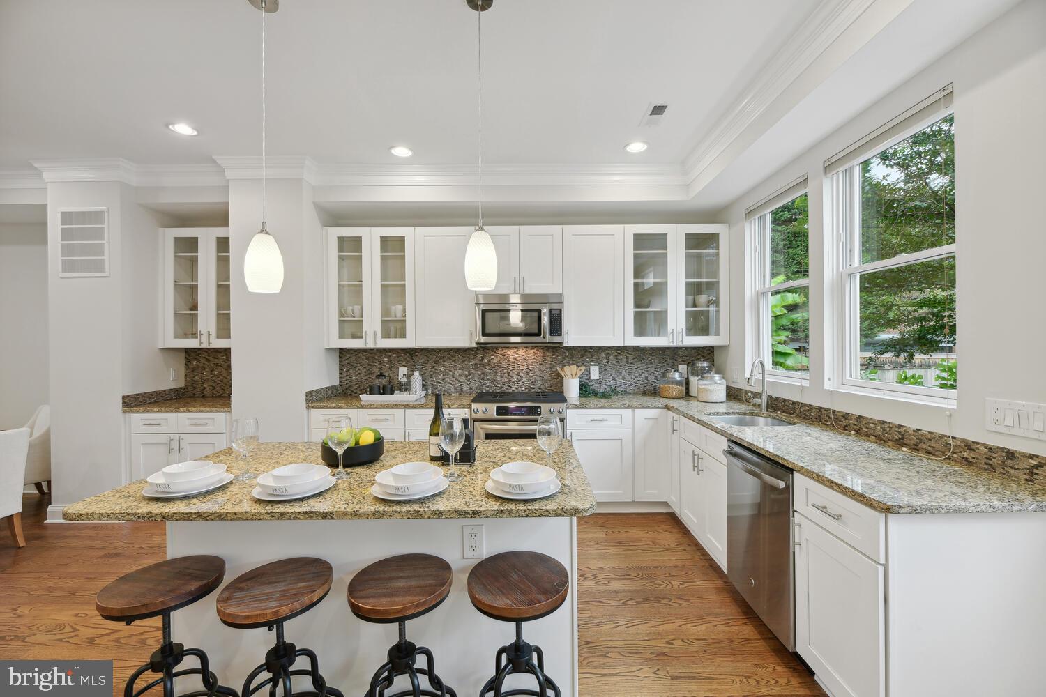 Chef's caliber gourmet kitchen