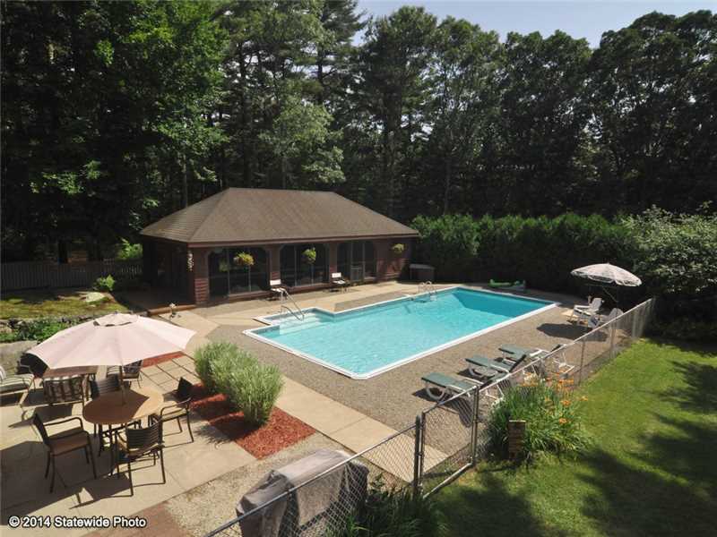 395 Widow Sweets Road Exeter, RI 02822 - Photo 8 of 23 View. Nice view! New stone patio has replaced patio in this picture.