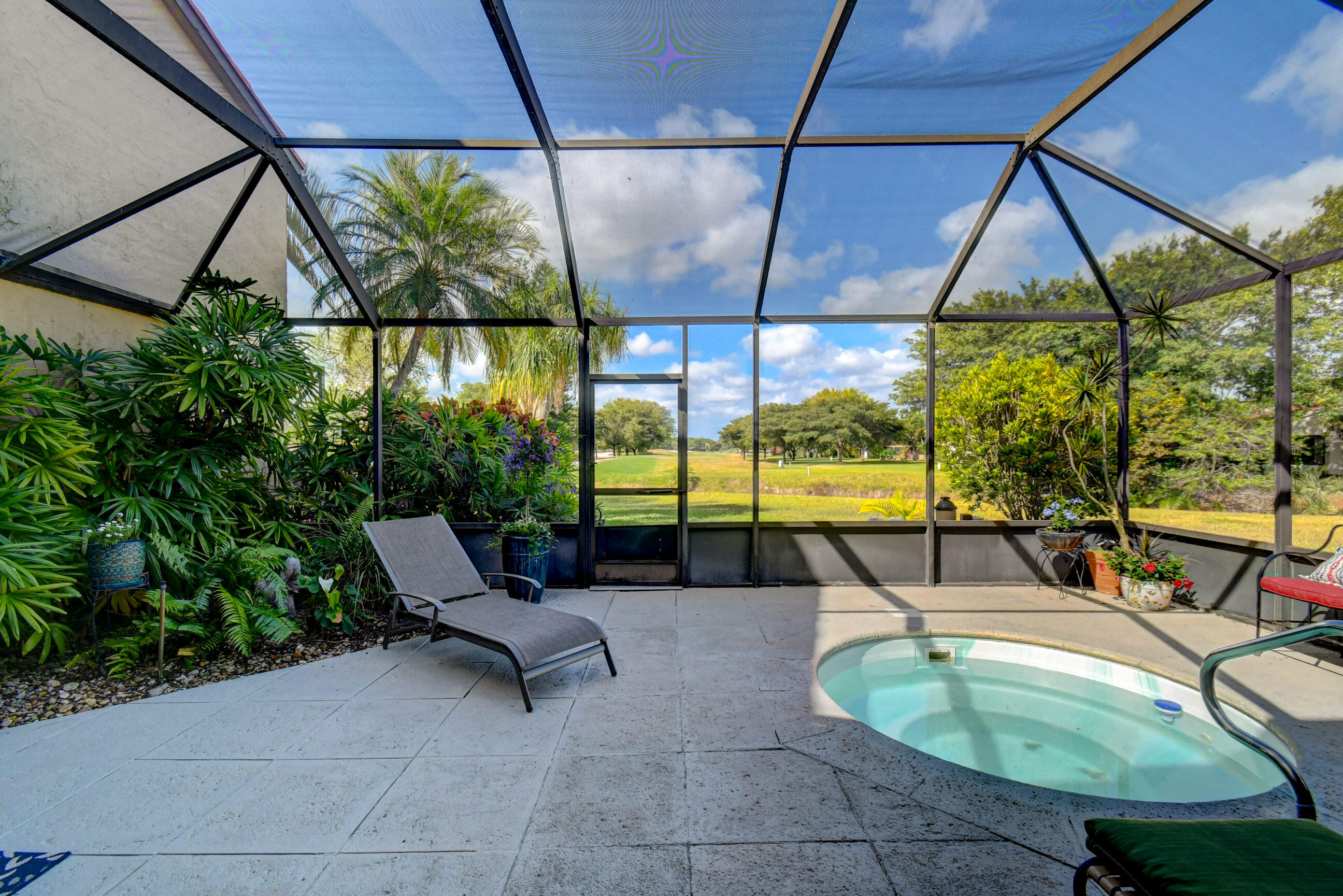 11171 Oakdale Road Boynton Beach, FL 33437 - Photo 39 of 57 Large screened patio