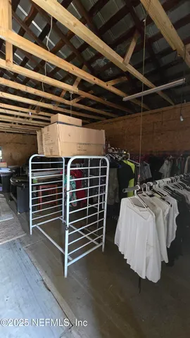 a view of walk in closet