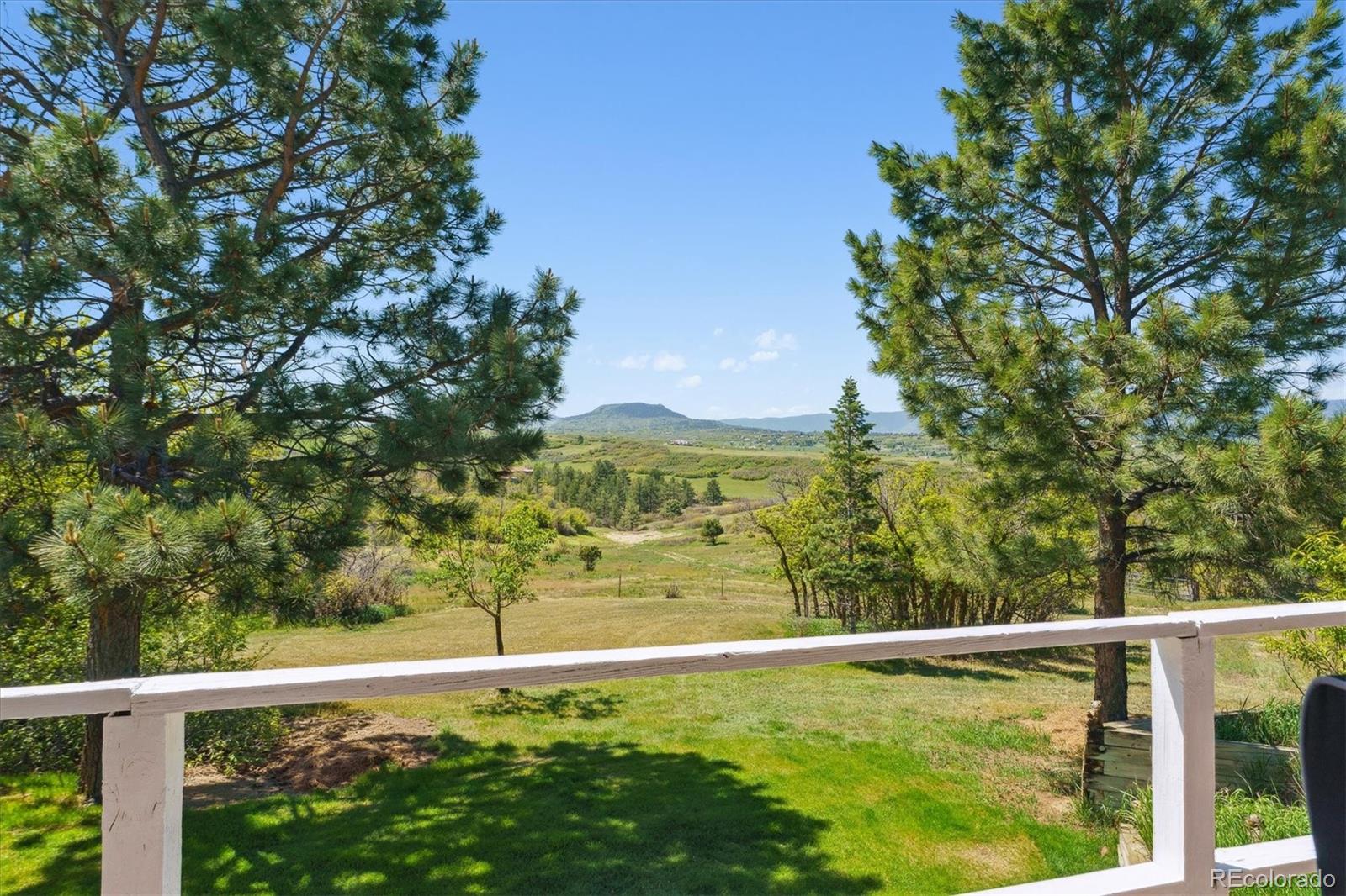 2938 West Wolfensberger Road Sedalia, CO 80135 - Photo 18 of 50 a view of an outdoor space and a lake view
