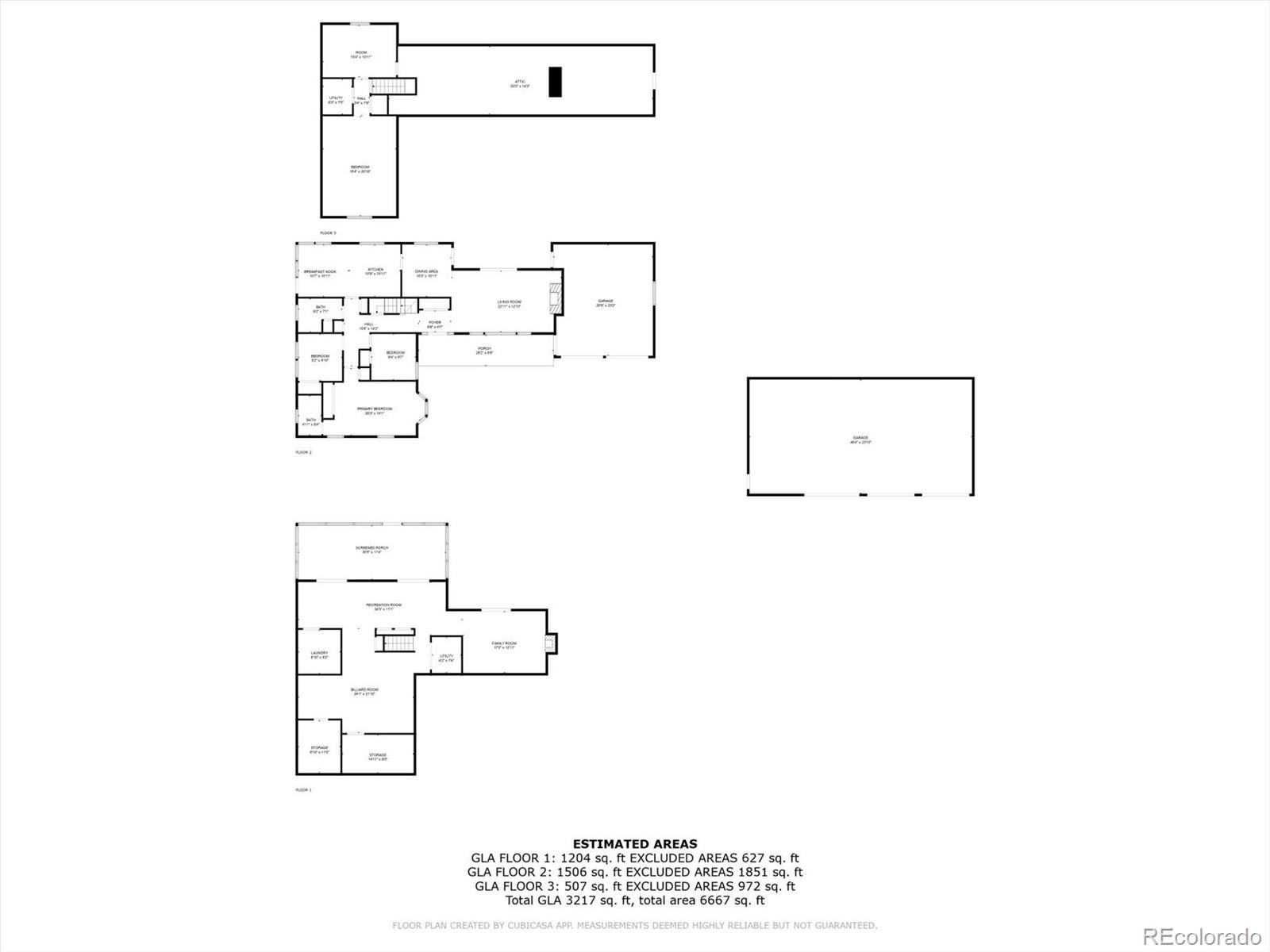 2938 West Wolfensberger Road Sedalia, CO 80135 - Photo 48 of 50 a picture of a room with a white wall and a picture