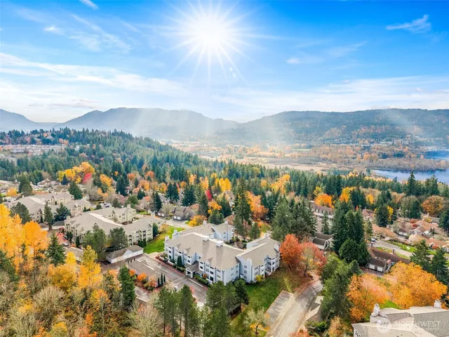 front view of a building with a street