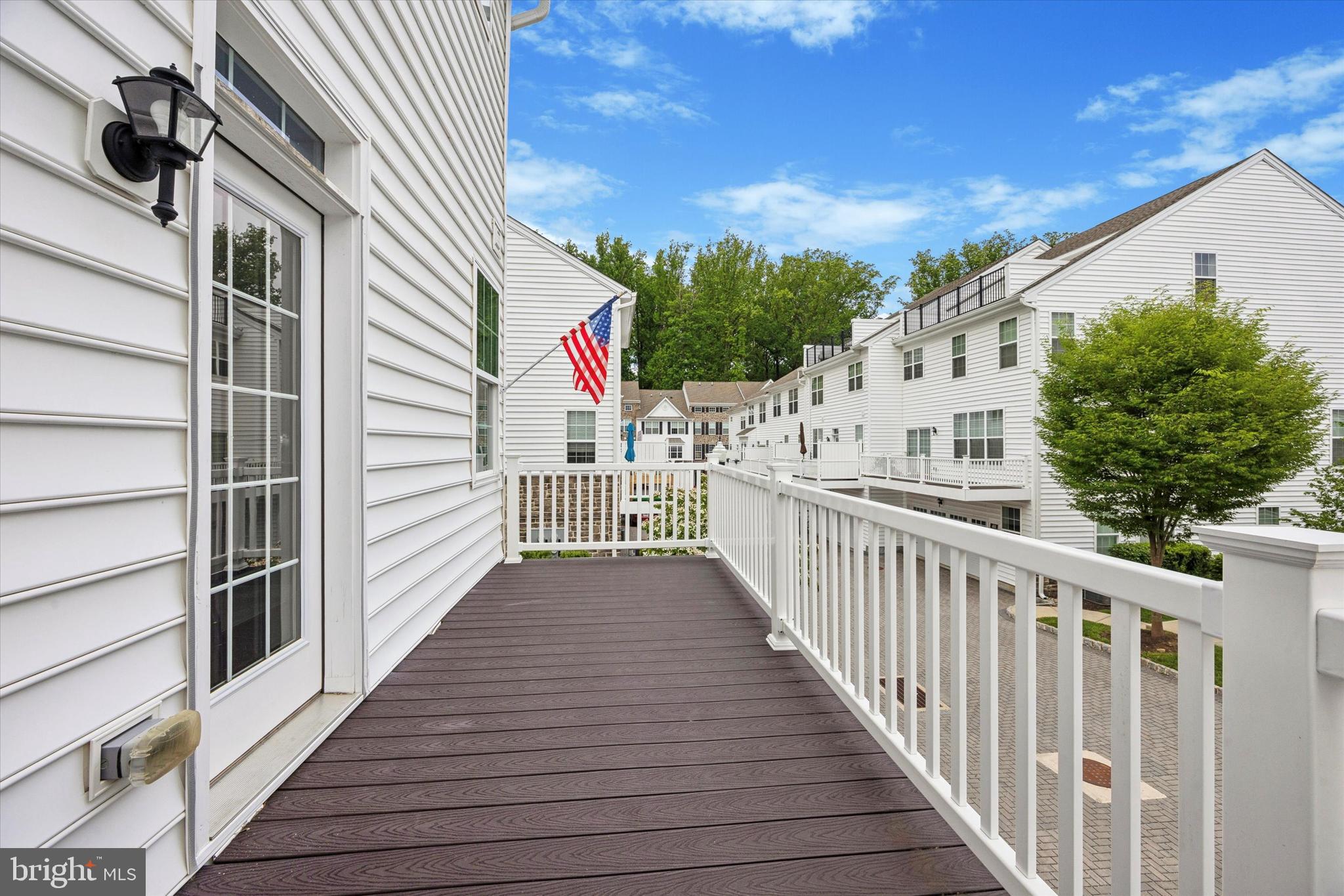 313 Avian Alley Springfield, PA 19064 - Photo 8 of 31 Rear Balcony