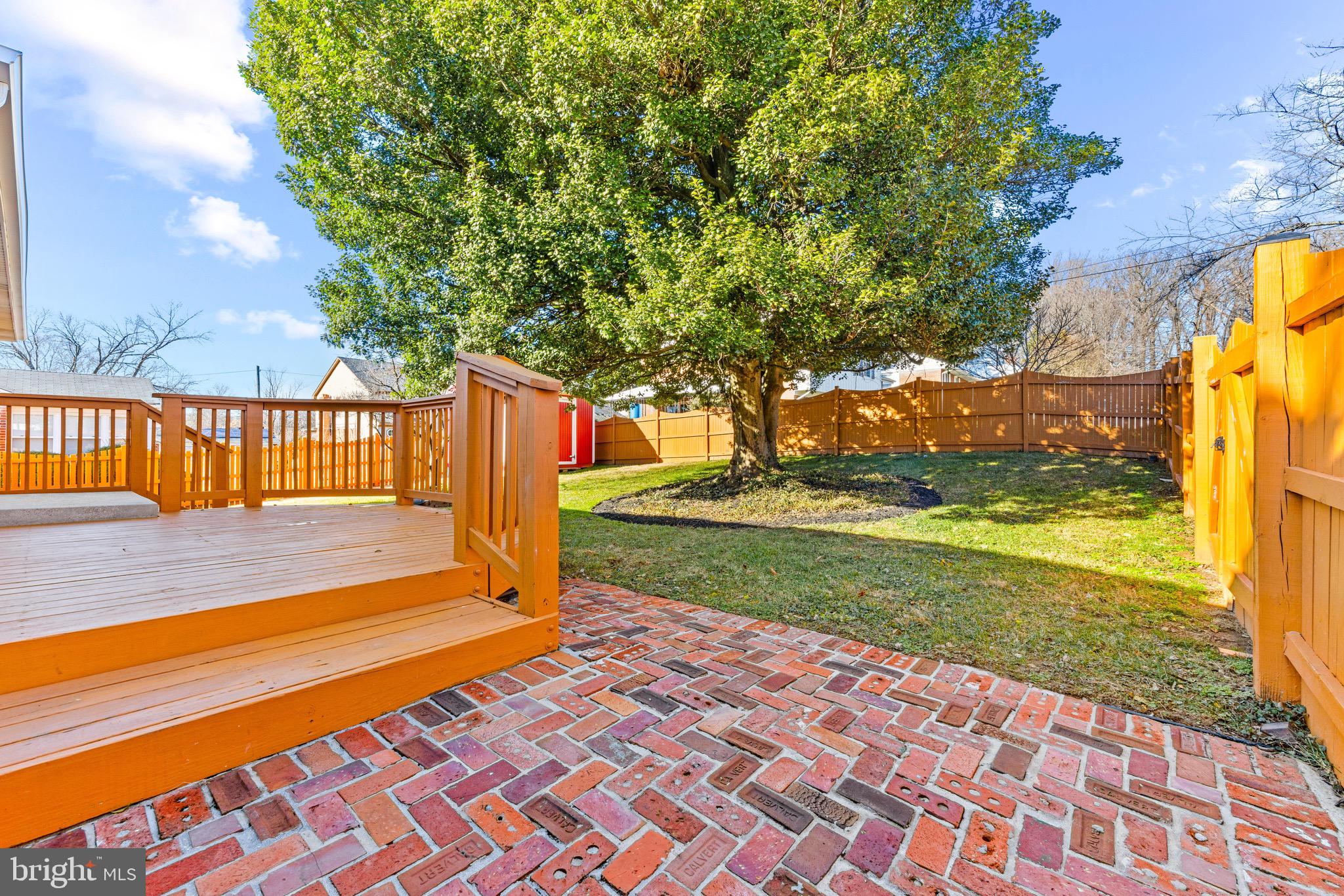 1707 Republic Road Silver Spring, MD 20902 - Photo 36 of 59 Back deck/yard