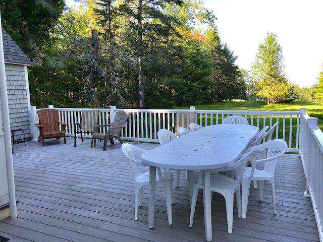 940 Point Road Hancock, ME 04640 - Photo 30 of 43 Back Deck for outside dining.