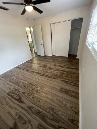 a view of wooden floor