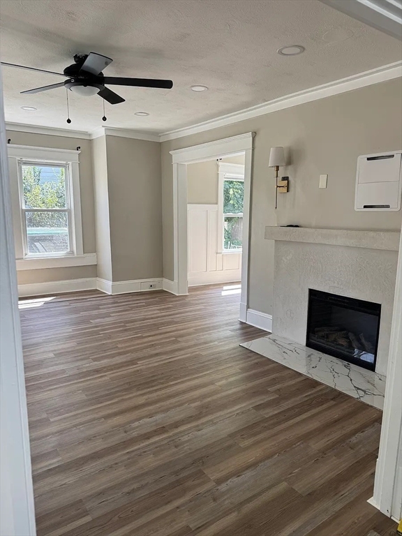 36 Sunapee Street Springfield, MA 01108 - Photo 8 of 18 a view of a livingroom with wooden floor and a fireplace