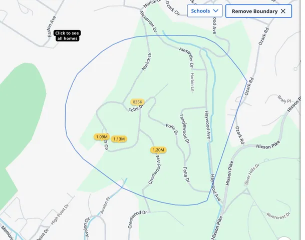 $85,000 | Lot 201 Stuart Terrace, Chattanooga, TN 37415