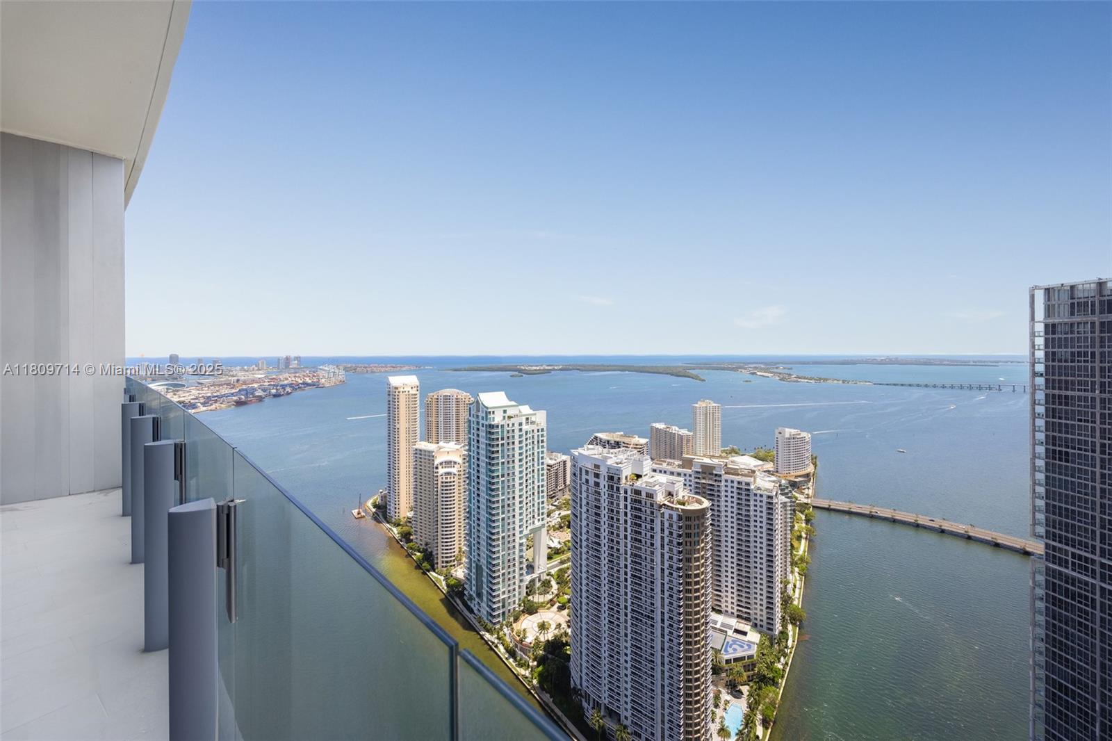 300 Biscayne Blvd Way, Unit 5205W Miami, FL 33131 - Photo 28 of 40 a view of a balcony with city view