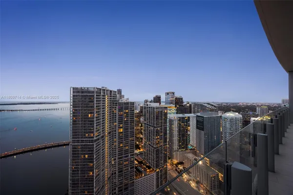 a view of balcony and city view