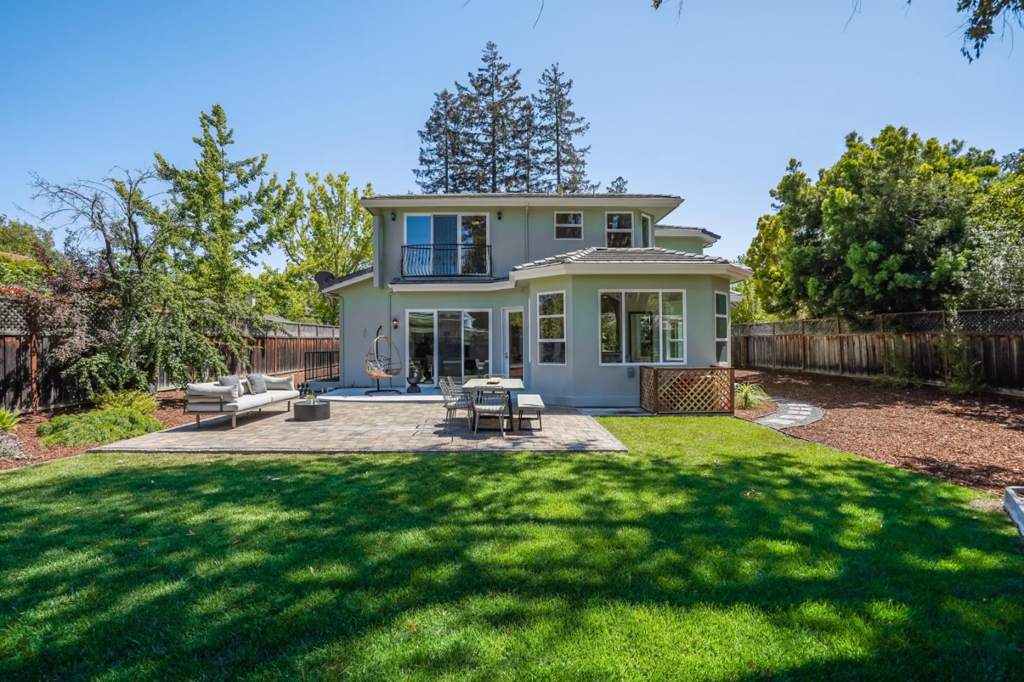 1161 Payne Drive Los Altos, CA 94024 - Photo 44 of 48 a house view with a sitting space and garden