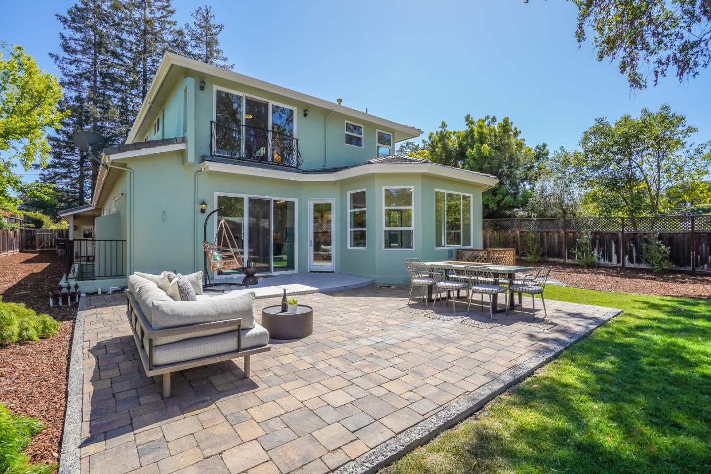1161 Payne Drive Los Altos, CA 94024 - Photo 46 of 48 a view of a house with swimming pool and sitting area