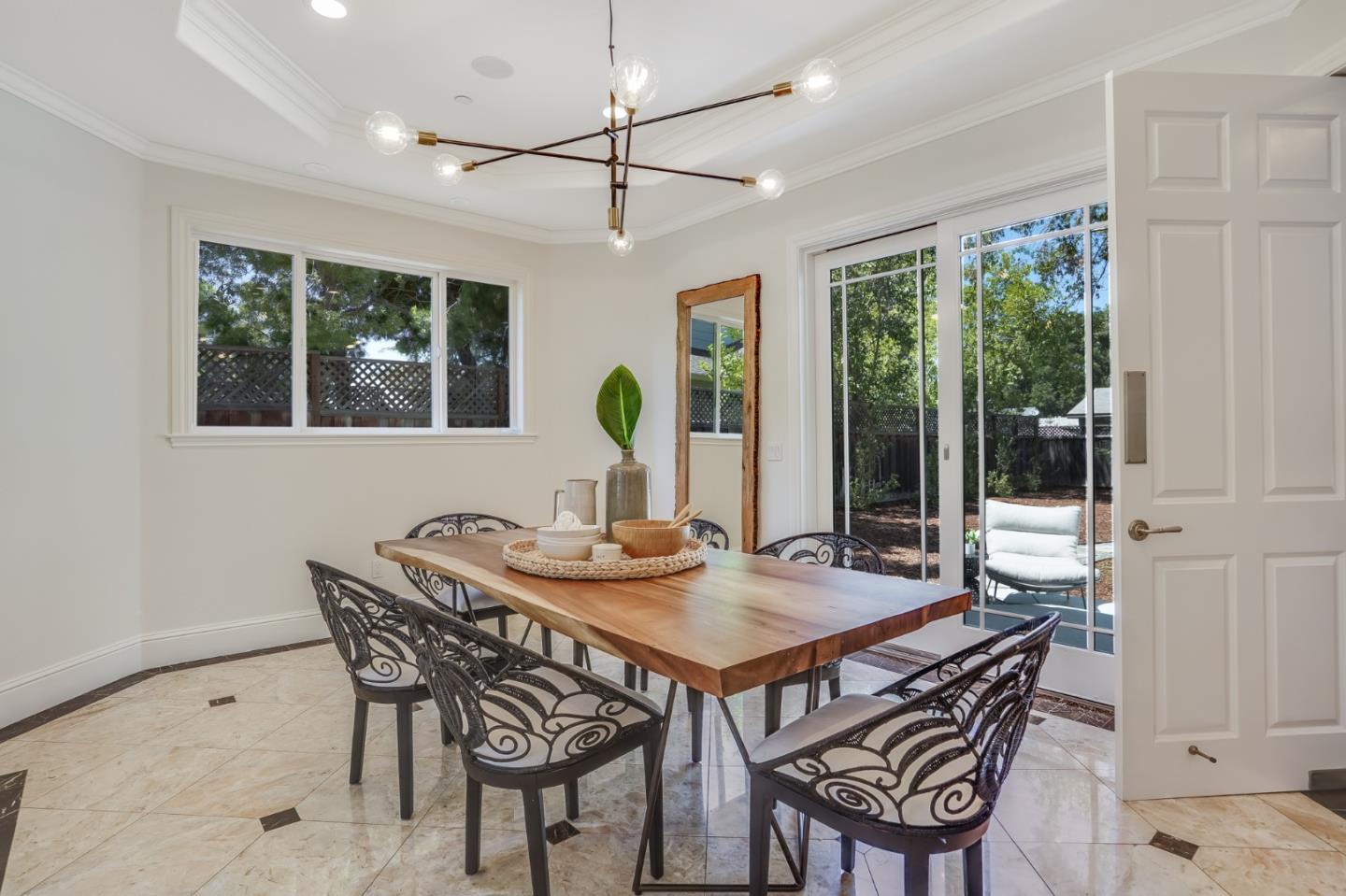 1161 Payne Drive Los Altos, CA 94024 - Photo 7 of 48 a view of a dining room with furniture window and outside view