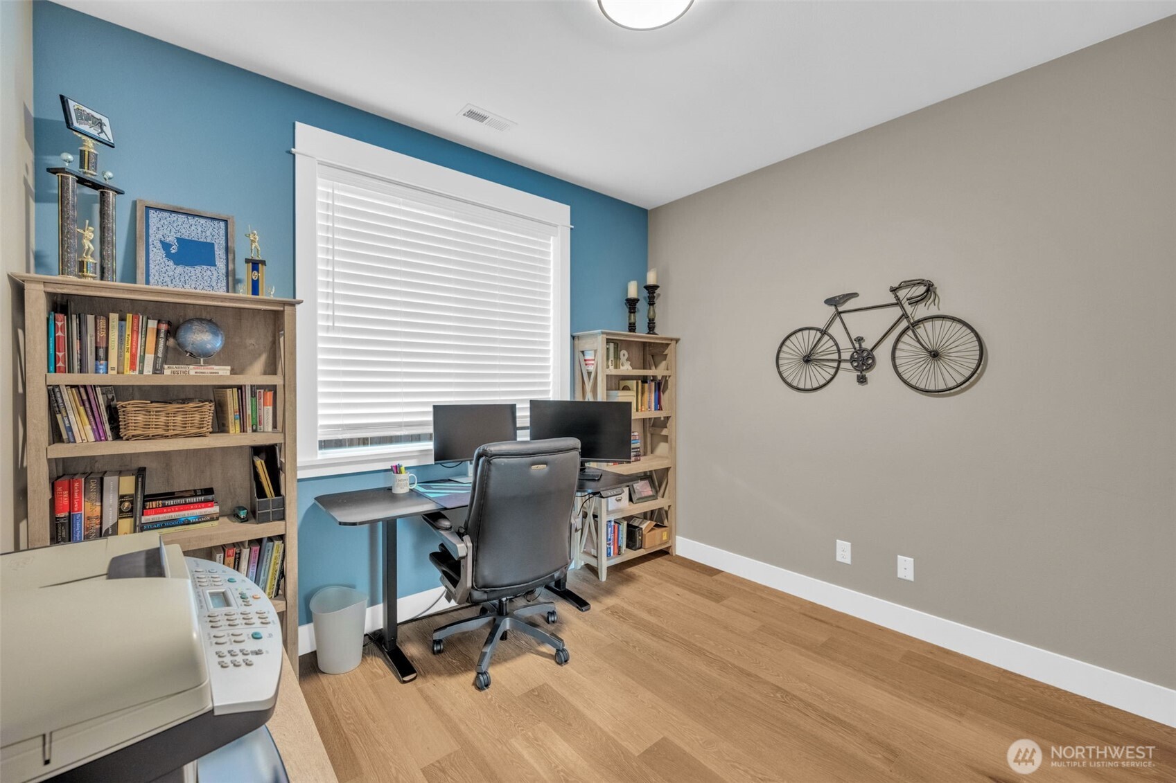 23216 9th Avenue Southeast Bothell, WA 98021 - Photo 17 of 40 a view of a workspace with furniture and a window