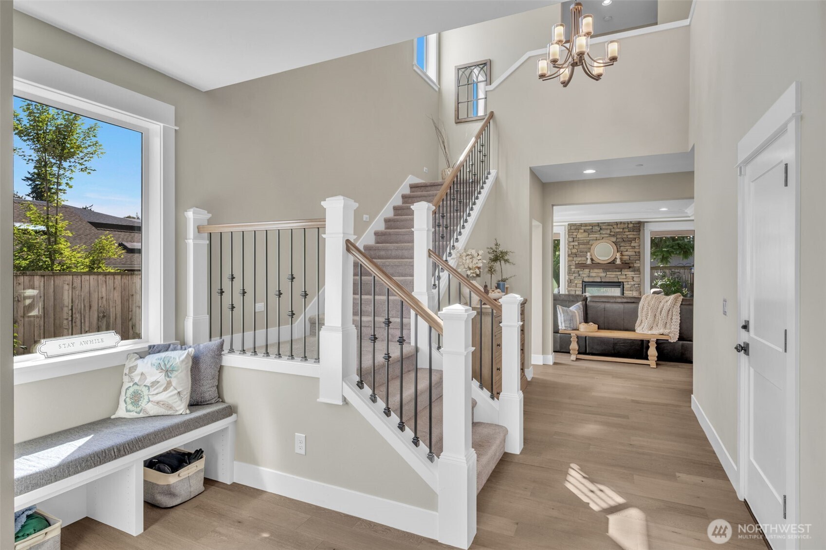 23216 9th Avenue Southeast Bothell, WA 98021 - Photo 19 of 40 a living room with furniture and a large window