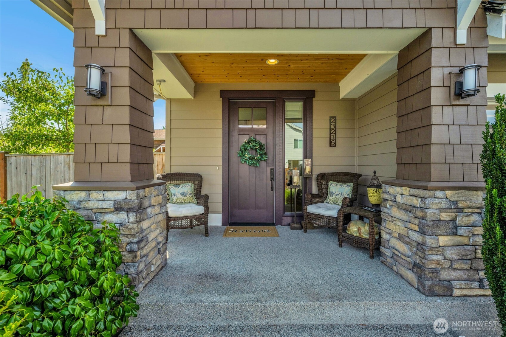 23216 9th Avenue Southeast Bothell, WA 98021 - Photo 2 of 40 a backyard of a house with outdoor seating