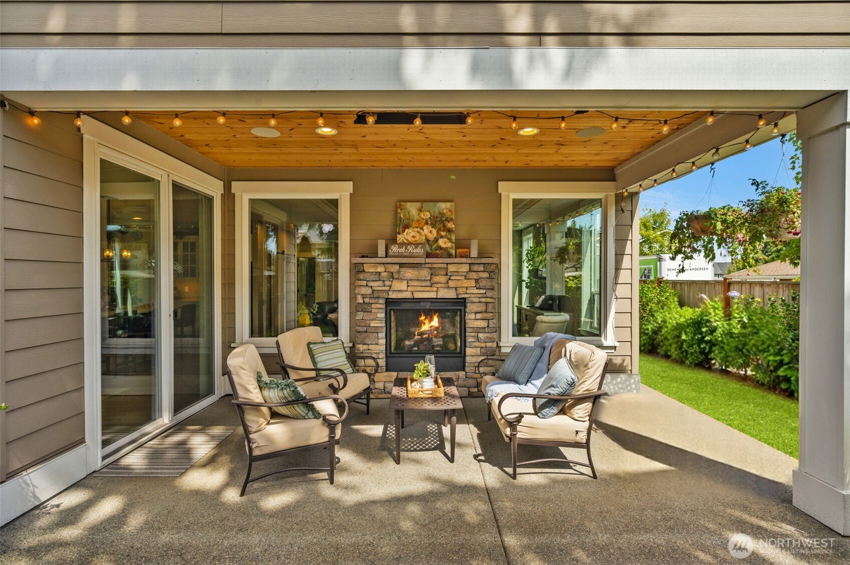 23216 9th Avenue Southeast Bothell, WA 98021 - Photo 36 of 40 a view of a patio with a table and chairs