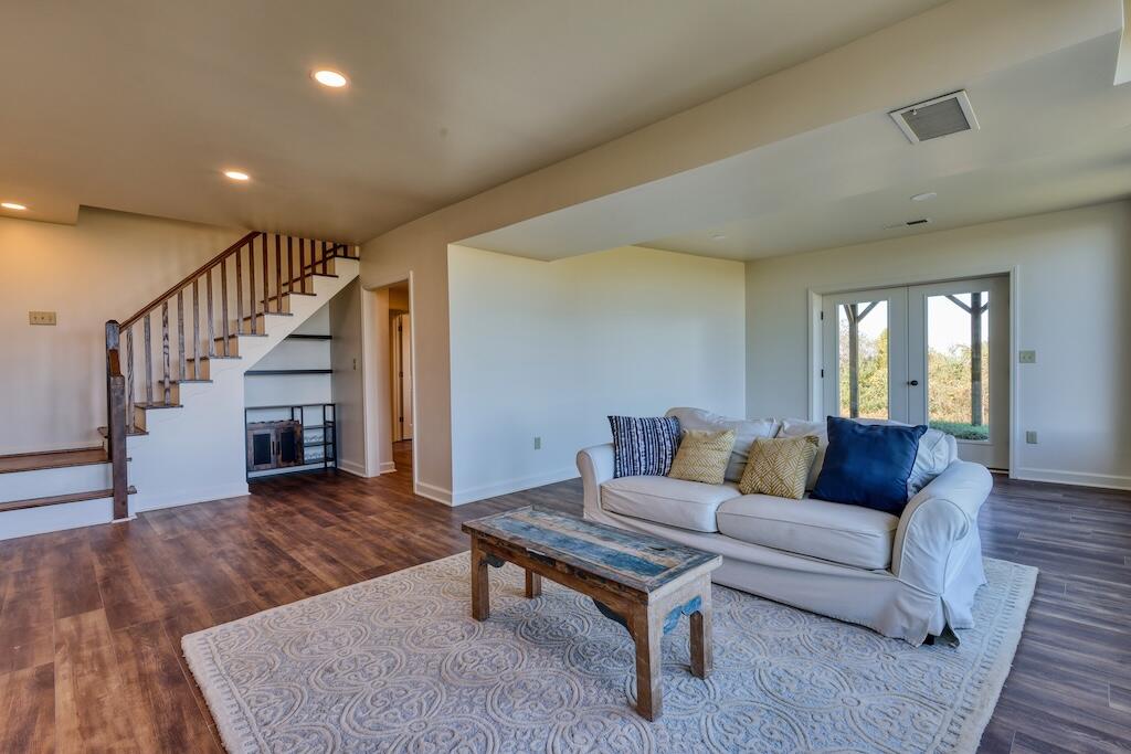 3384 Fairview Church Road Southwest Floyd, VA 24091 - Photo 29 of 62 a living room with furniture and a wooden floor