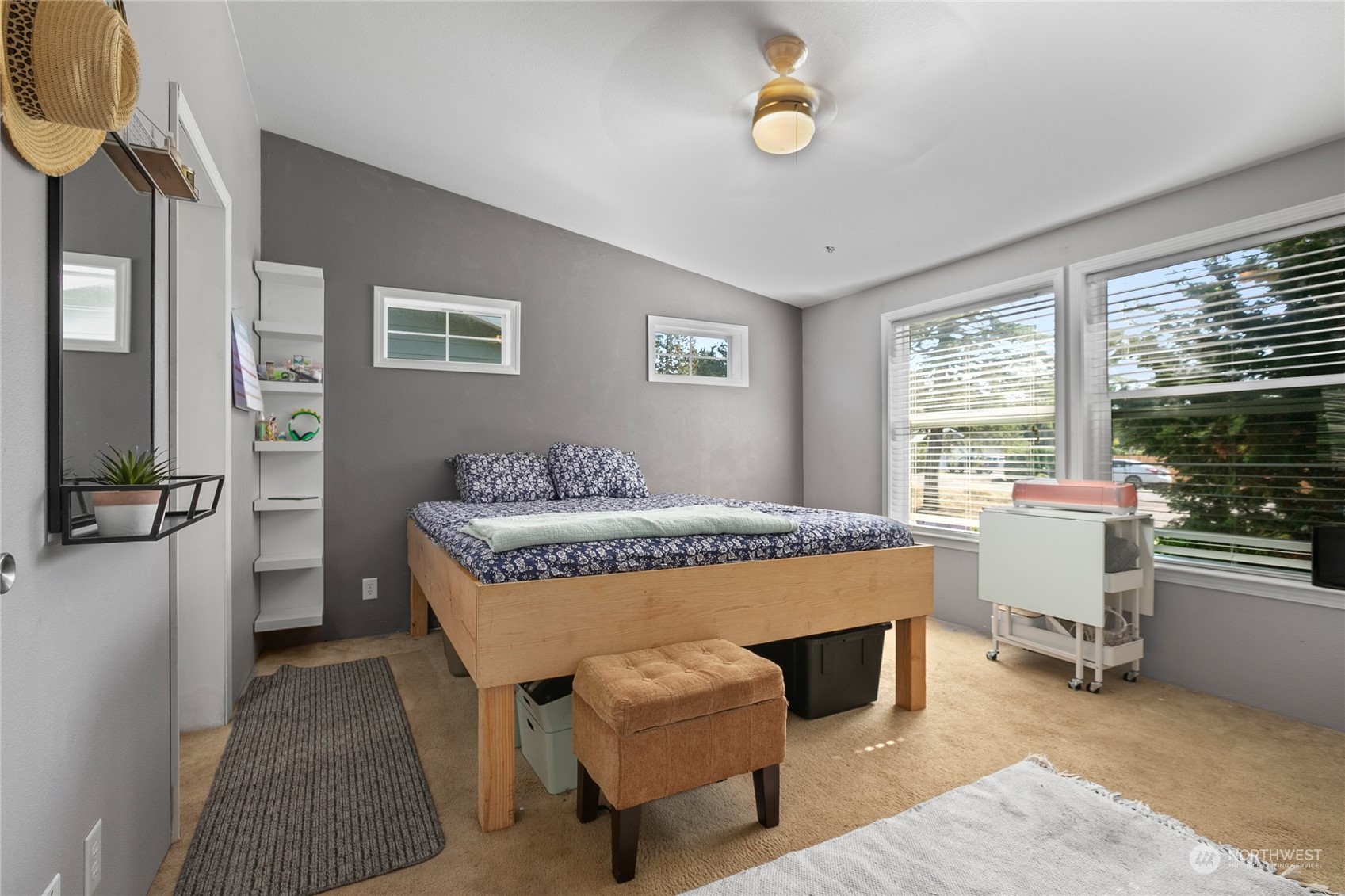 4599 Decatur Drive Ferndale, WA 98248 - Photo 4 of 18 a bedroom with a bed and a table in it