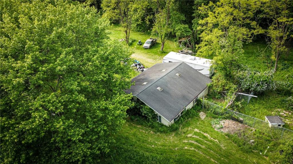 1117 Prospect Road Evans City, PA 16033 - Photo 6 of 7 an aerial view of a house with a yard