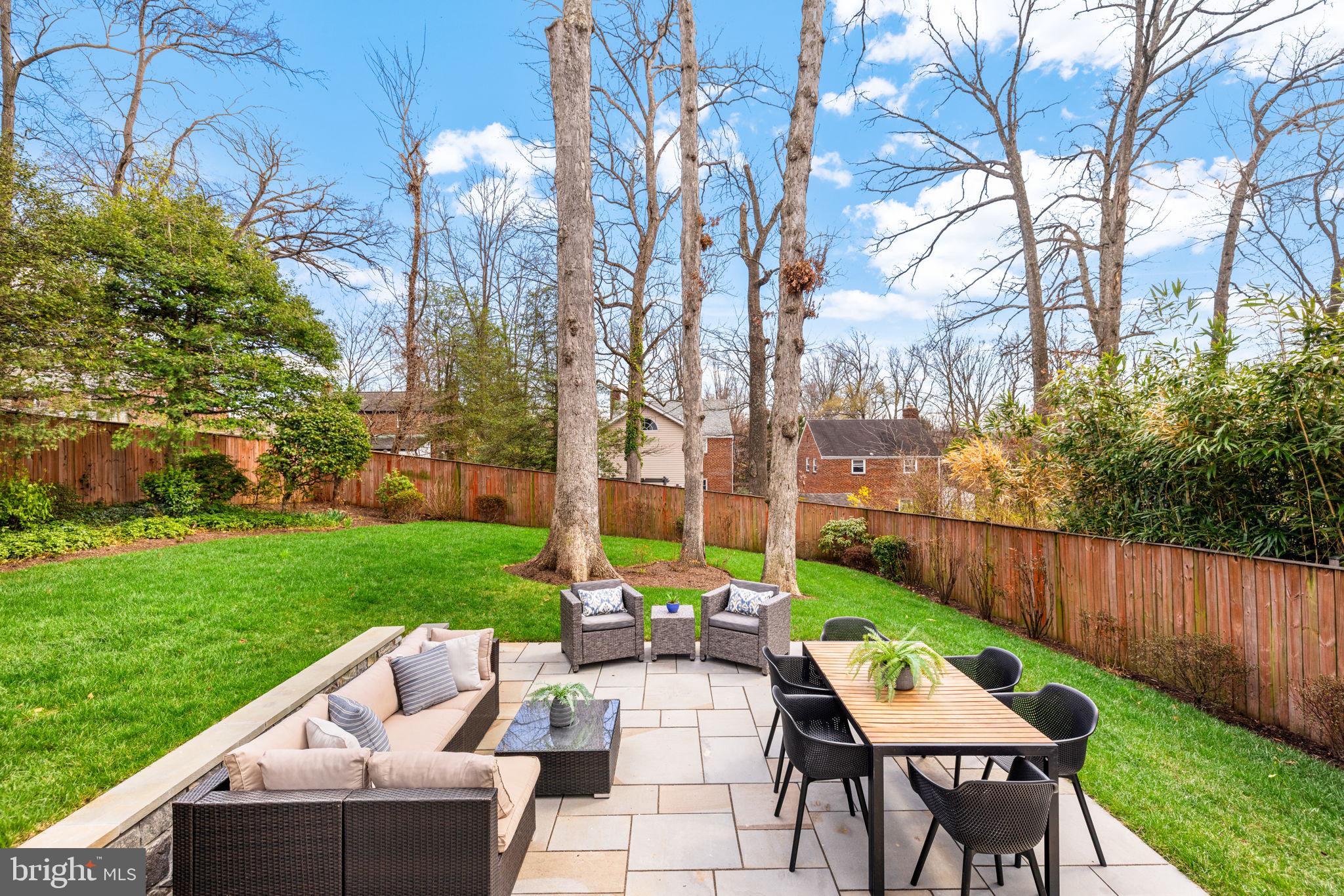 2612 Spencer Road Chevy Chase, MD 20815 - Photo 25 of 36 Private slate patio