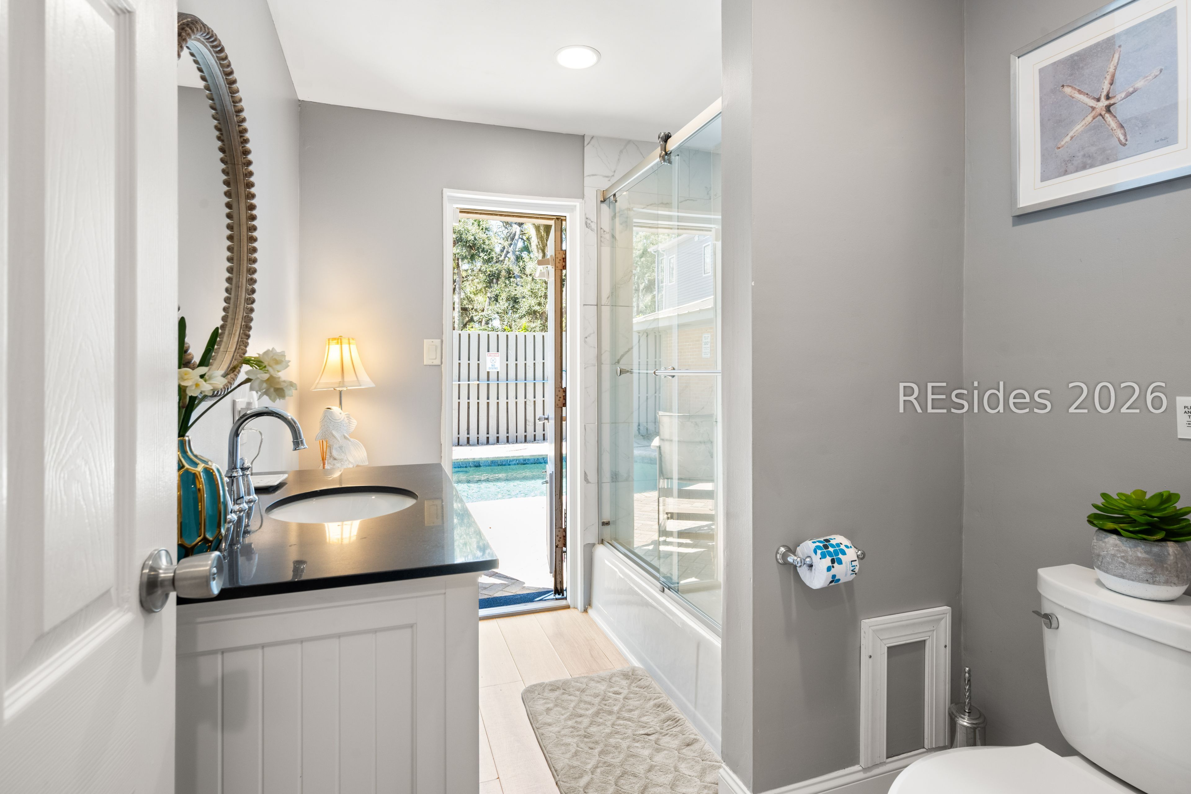 2 Night Hawk Street Hilton Head Island, SC 29928 - Photo 46 of 70 convenient door to the pool