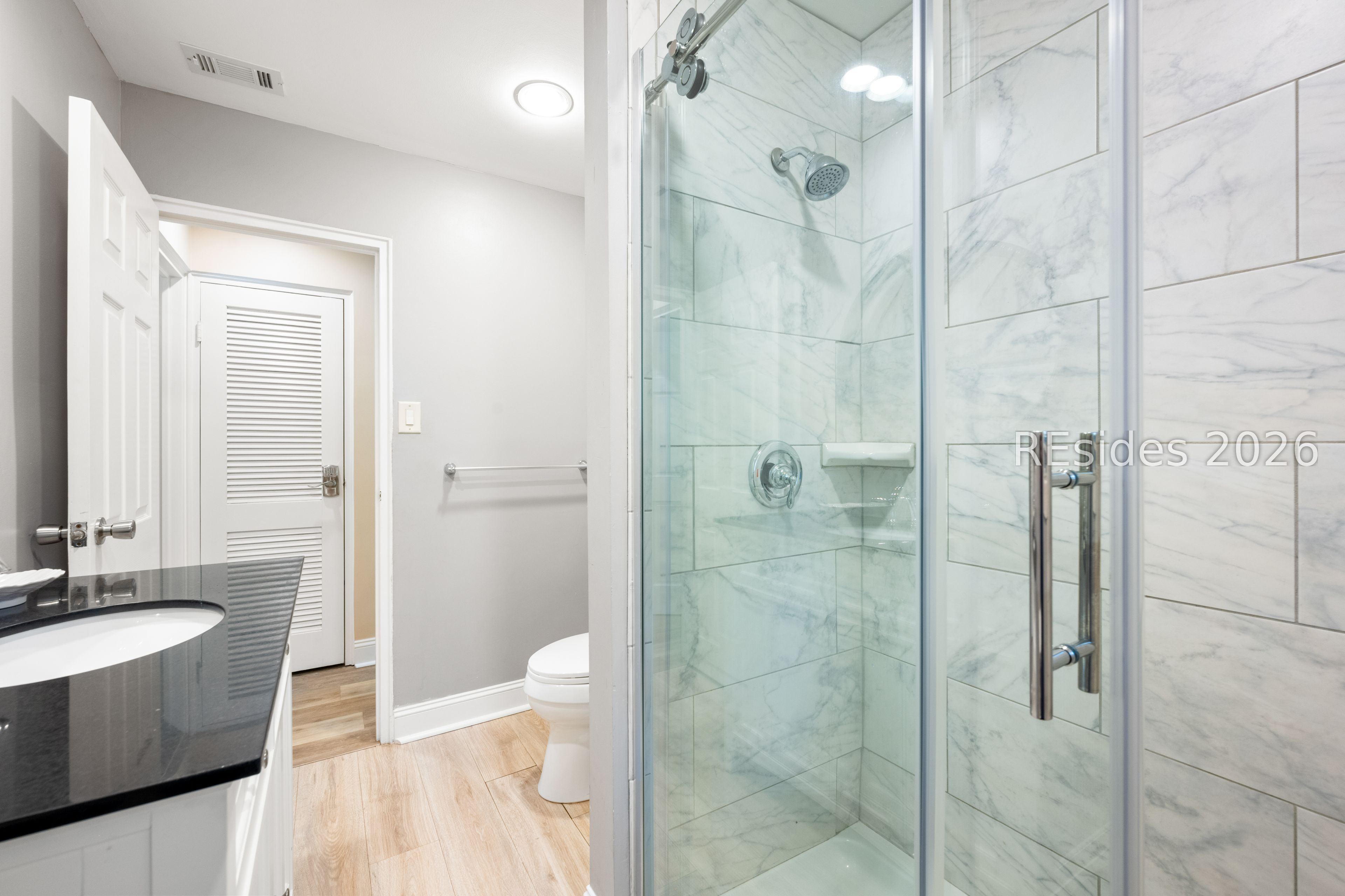 2 Night Hawk Street Hilton Head Island, SC 29928 - Photo 51 of 70 Tiled walk-in shower