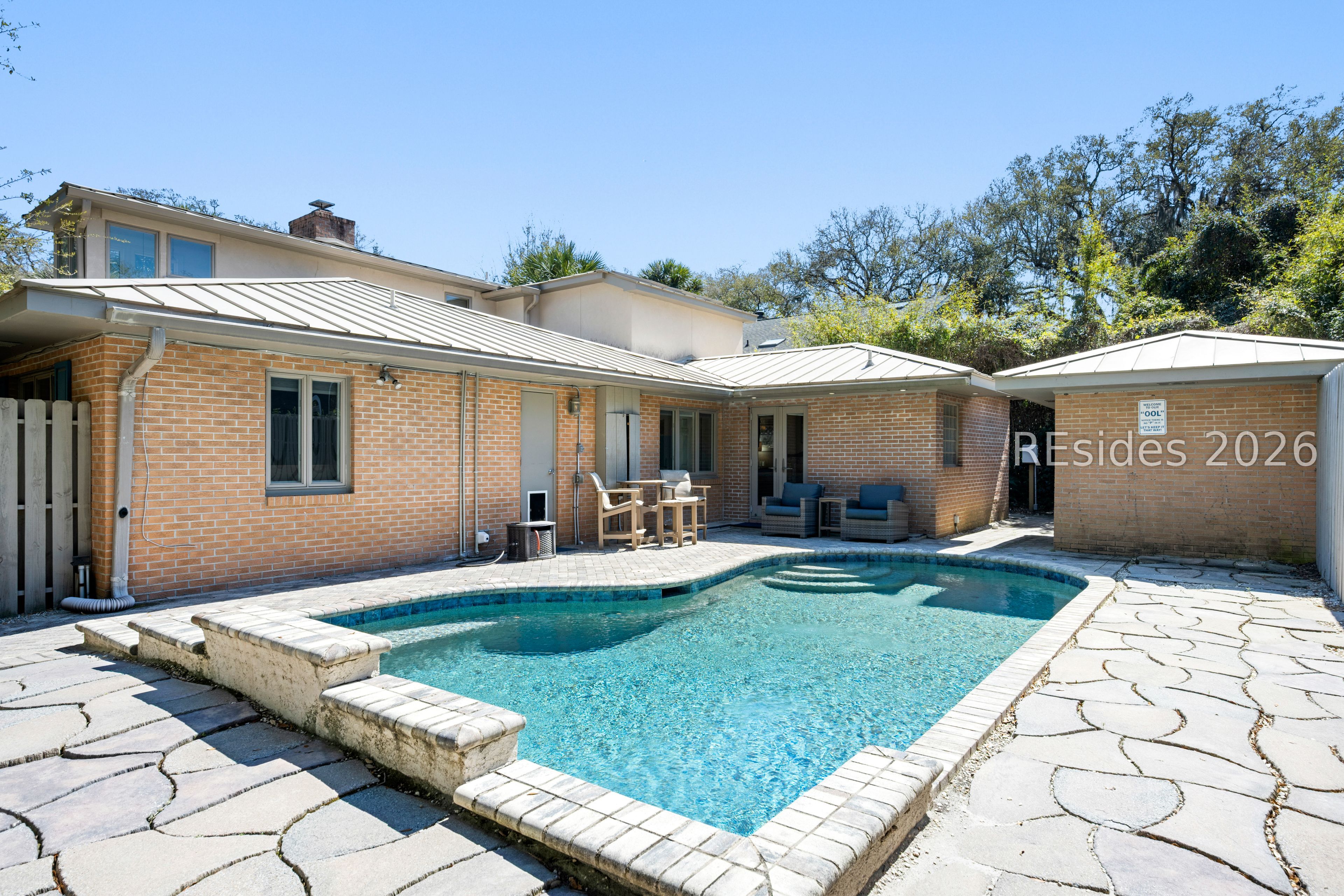 2 Night Hawk Street Hilton Head Island, SC 29928 - Photo 66 of 70 Completely private pool deck