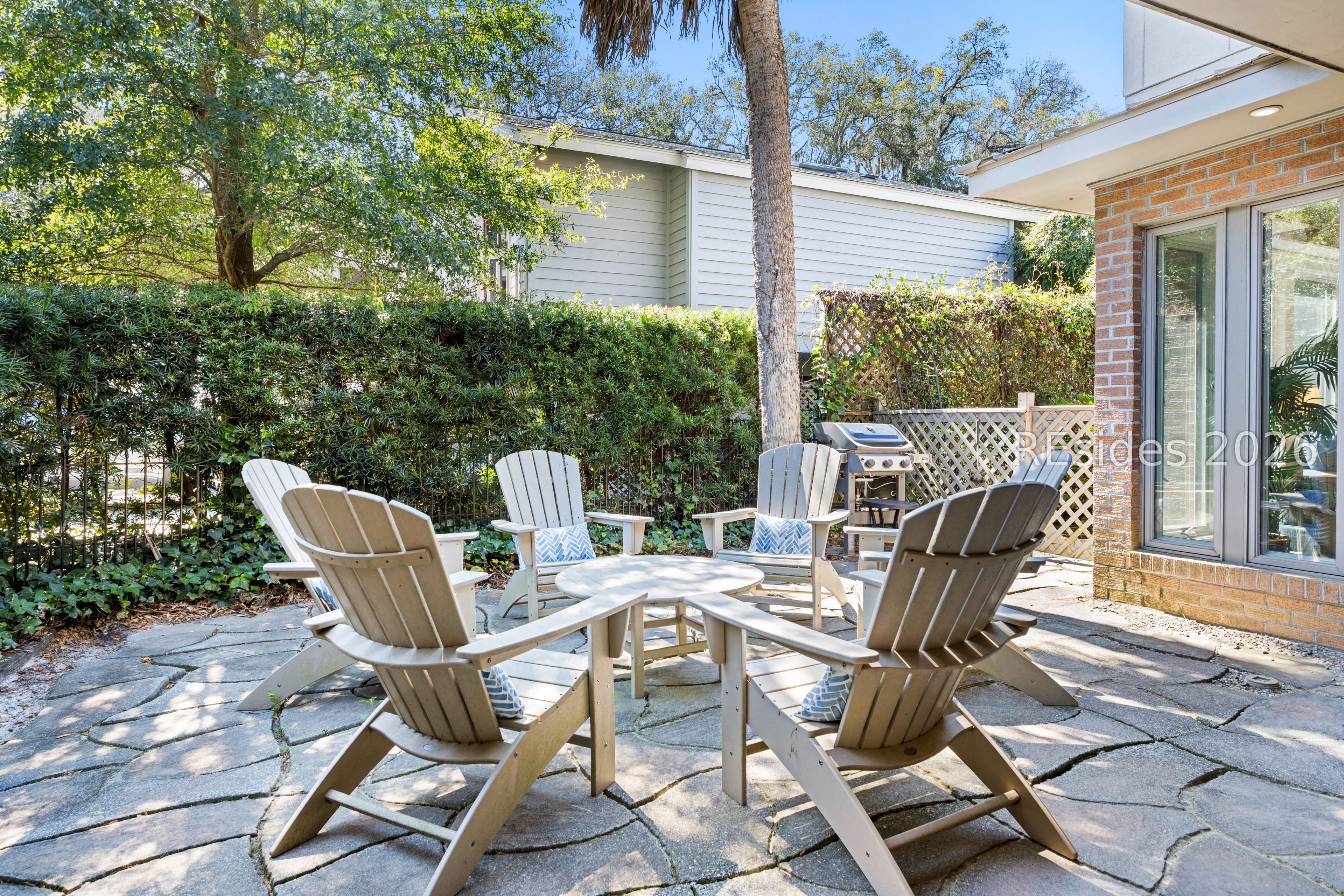 2 Night Hawk Street Hilton Head Island, SC 29928 - Photo 10 of 70 Private court yard with grill space